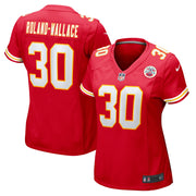 Chris Roland-Wallace Kansas City Chiefs Nike Women's  Game Jersey -  Red