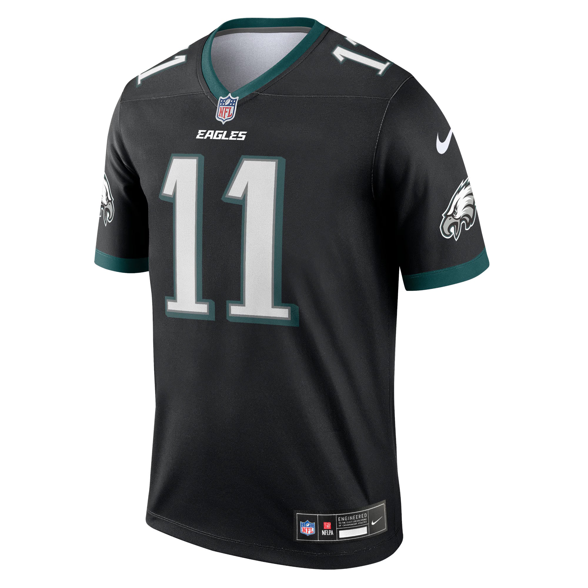 A.J. Brown Philadelphia Eagles Nike Legend Player Performance Top - Black