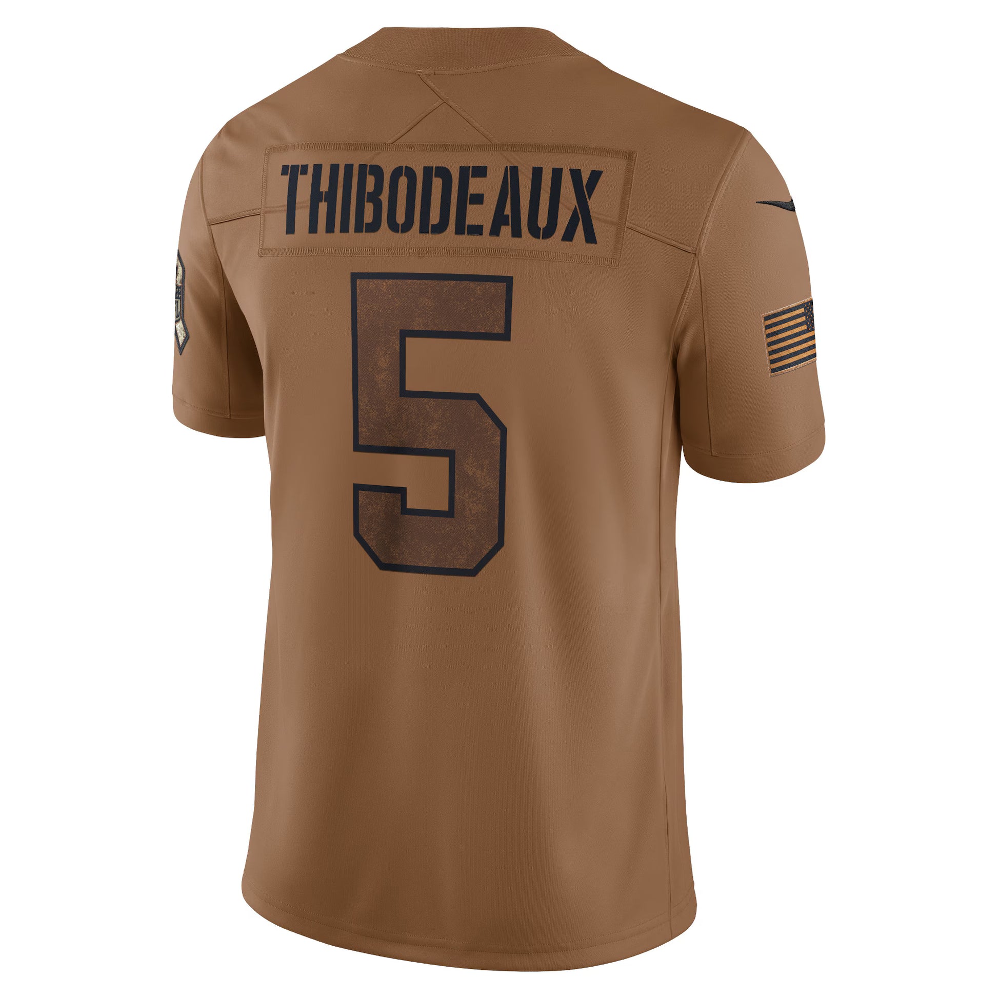 Kayvon Thibodeaux New York Giants Nike Salute To Service Limited Jersey - Brown