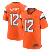 RJ Harvey Denver Broncos Nike Team Game Jersey -  Orange