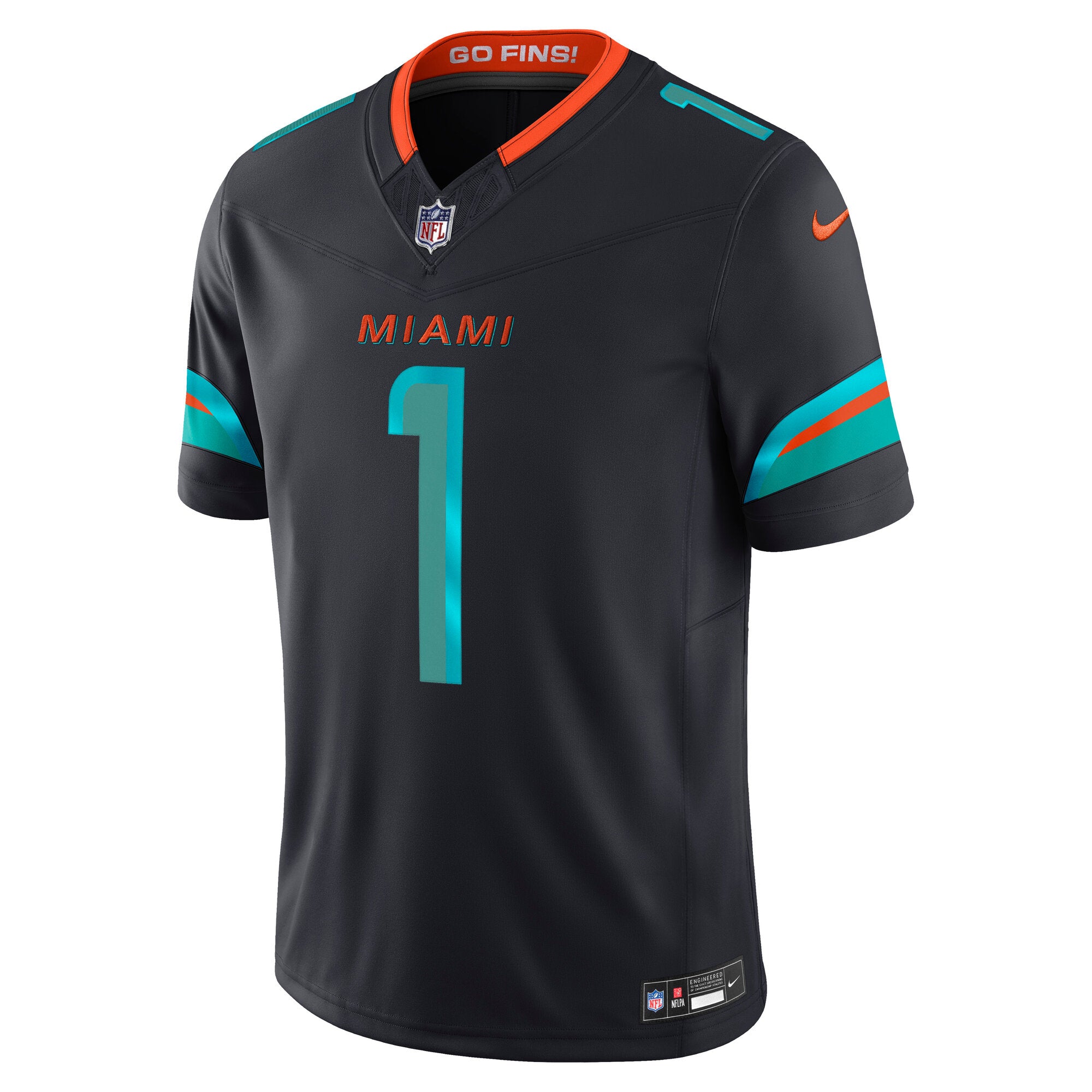 Tua Tagovailoa Miami Dolphins Nike 2025 Rivalries Collection Limited Jersey - Pitch Blue