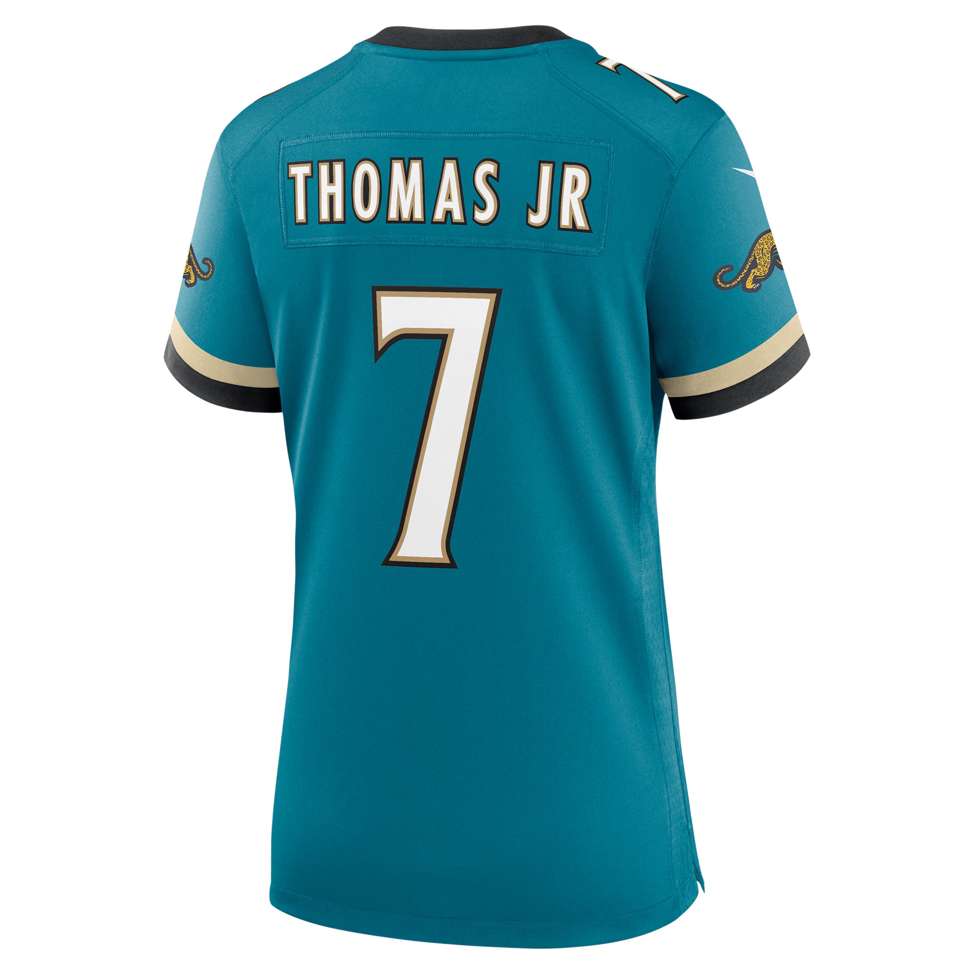 Brian Thomas Jr. Jacksonville Jaguars Nike Women's Prowler Throwback Game Jersey - Teal
