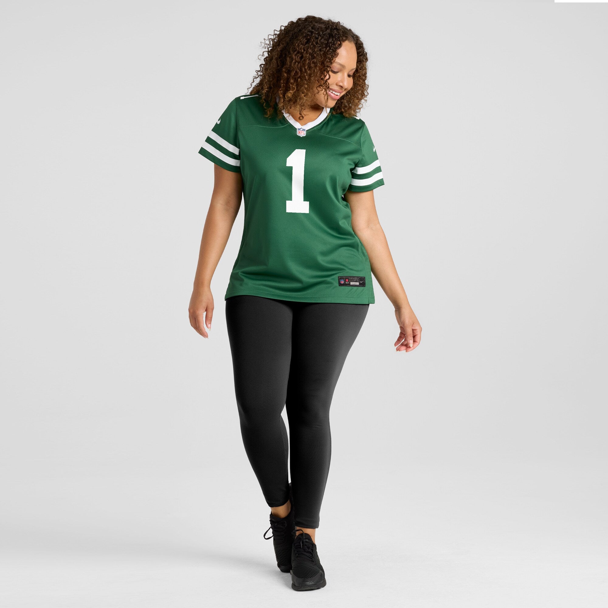 New York Jets Nike Women's #1 Mom Game Jersey - Legacy Green