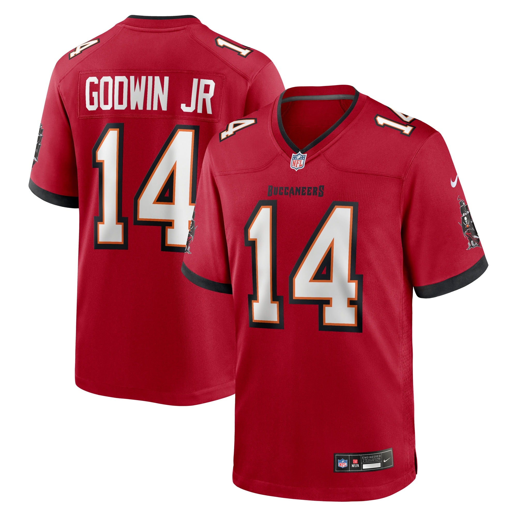 Chris Godwin Jr. Tampa Bay Buccaneers Nike Game Player Jersey - Red