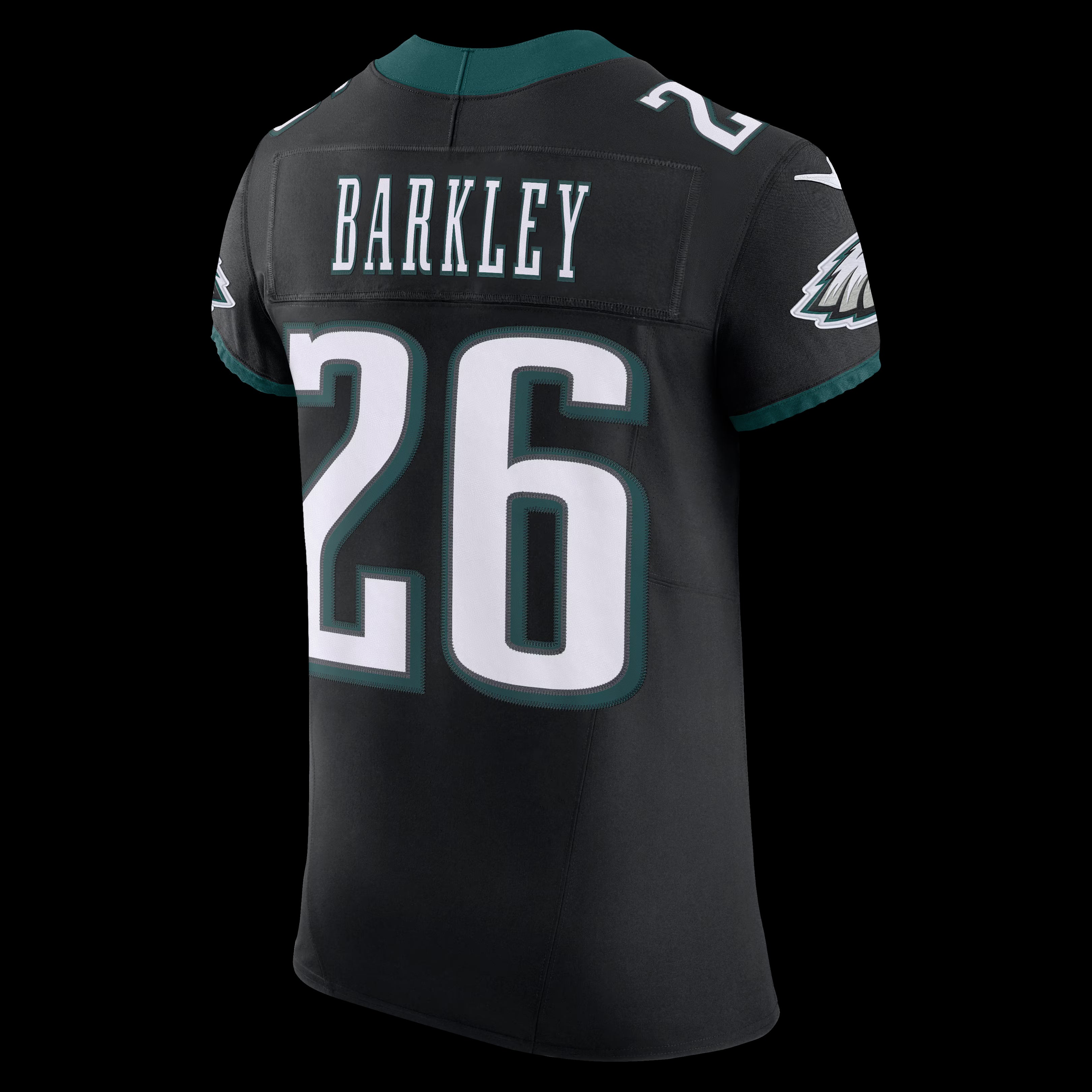 Saquon Barkley Philadelphia Eagles Nike Alternate  Vapor F.U.S.E. Elite Jersey - Black