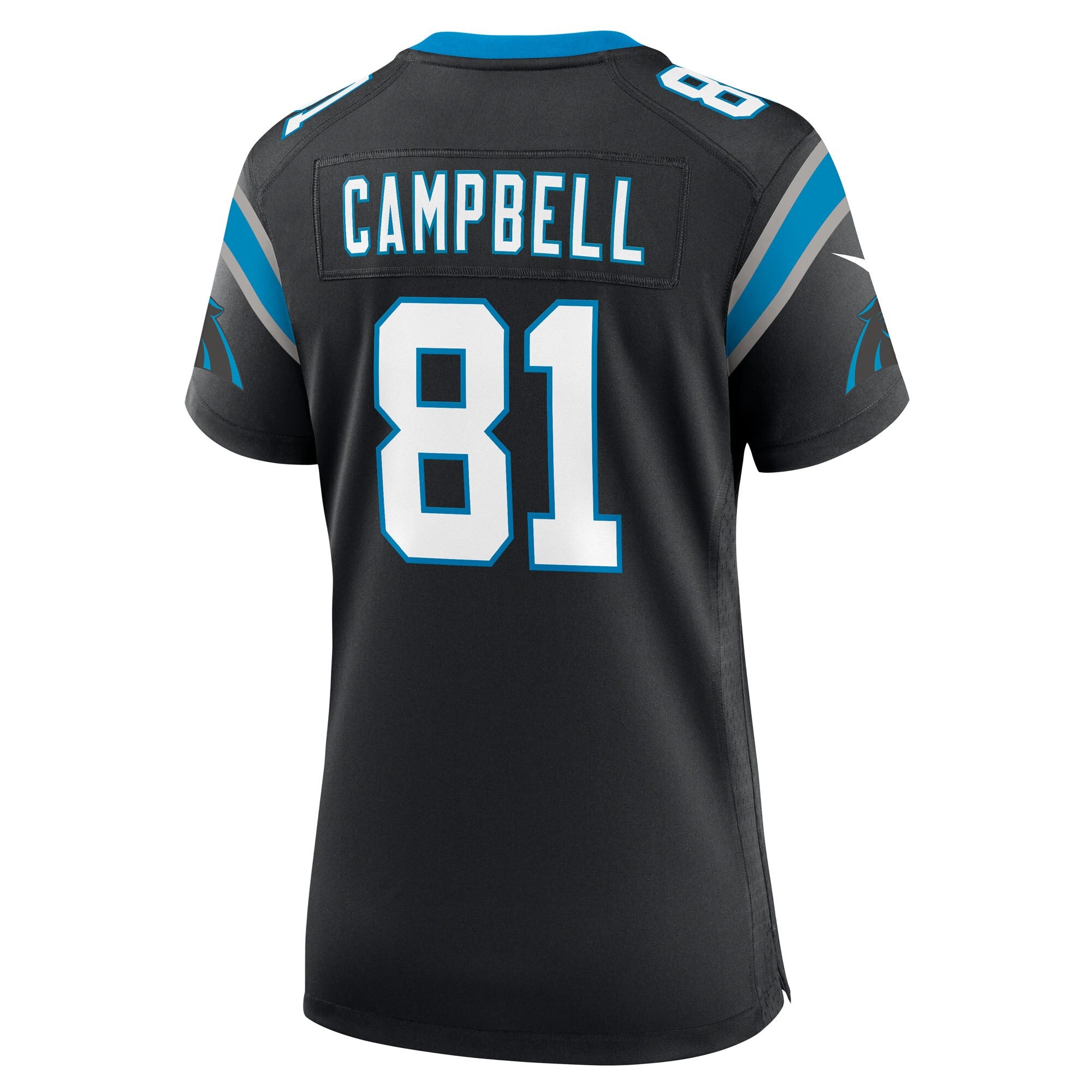 Dalevon Campbell Carolina Panthers Nike Women's Team Game Jersey -  Black