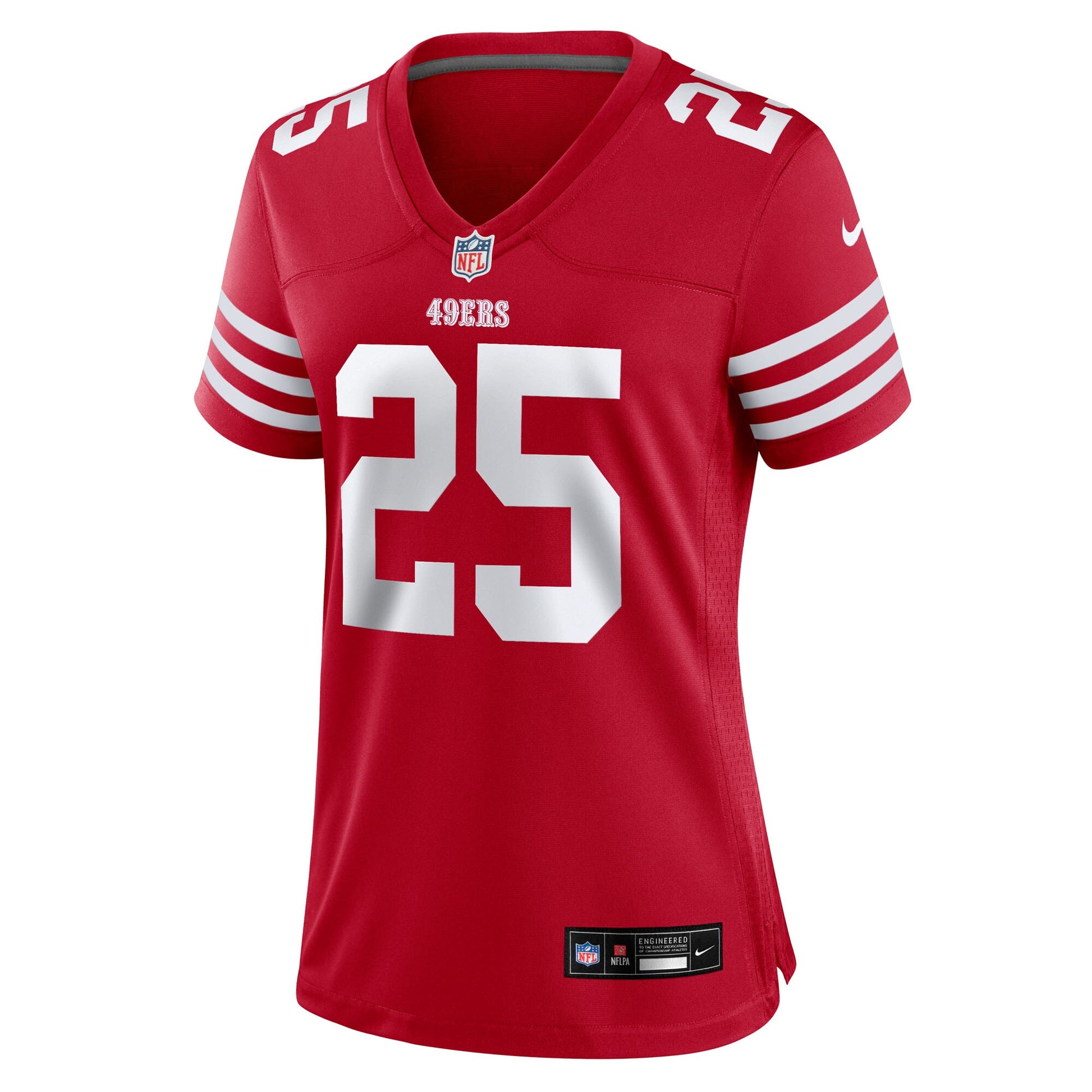 Jason Pinnock San Francisco 49ers Nike Women's Team Game Jersey -  Scarlet