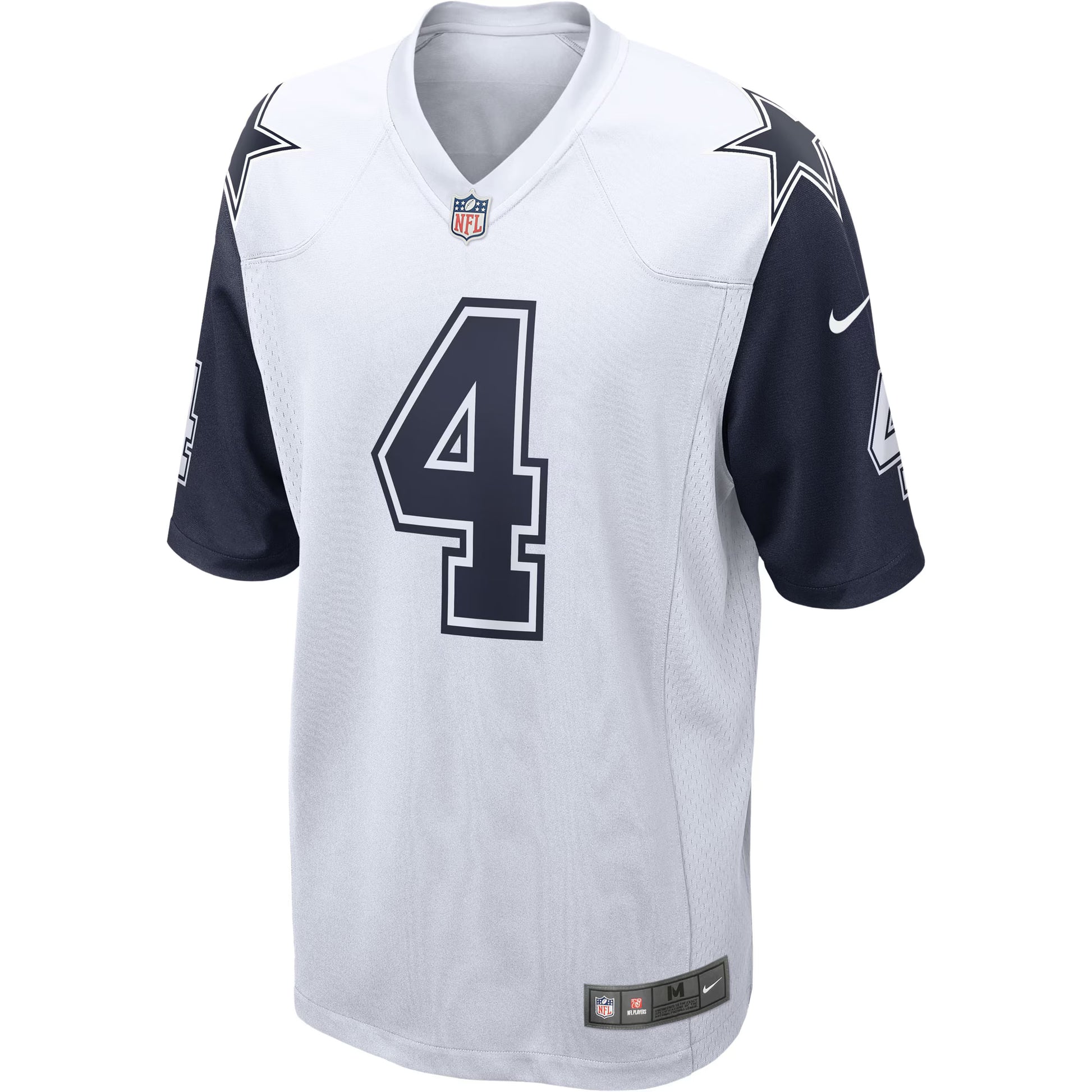Dak Prescott Dallas Cowboys Nike Alternate Game Team Jersey - White