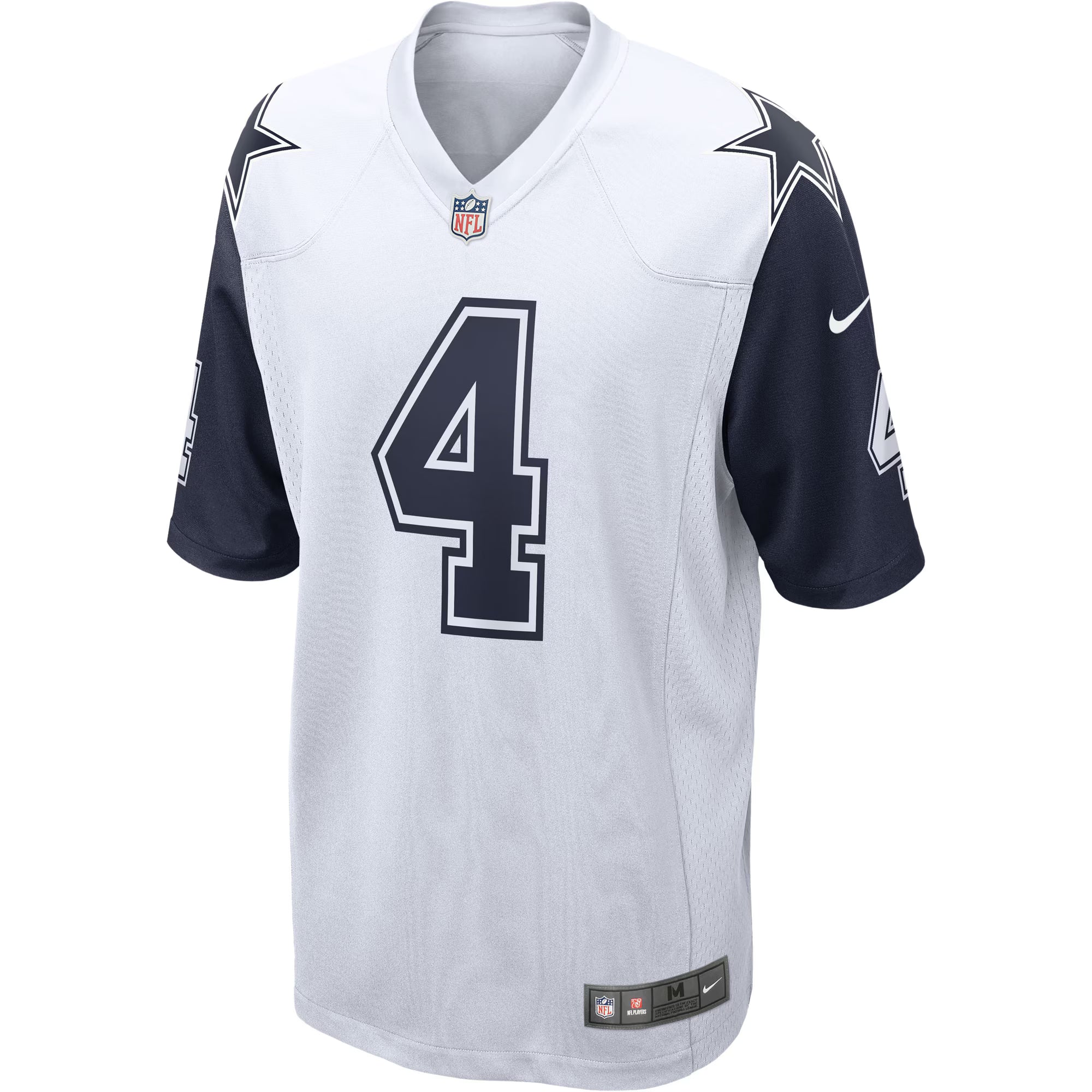 Dak Prescott Dallas Cowboys Nike Alternate Game Team Jersey - White