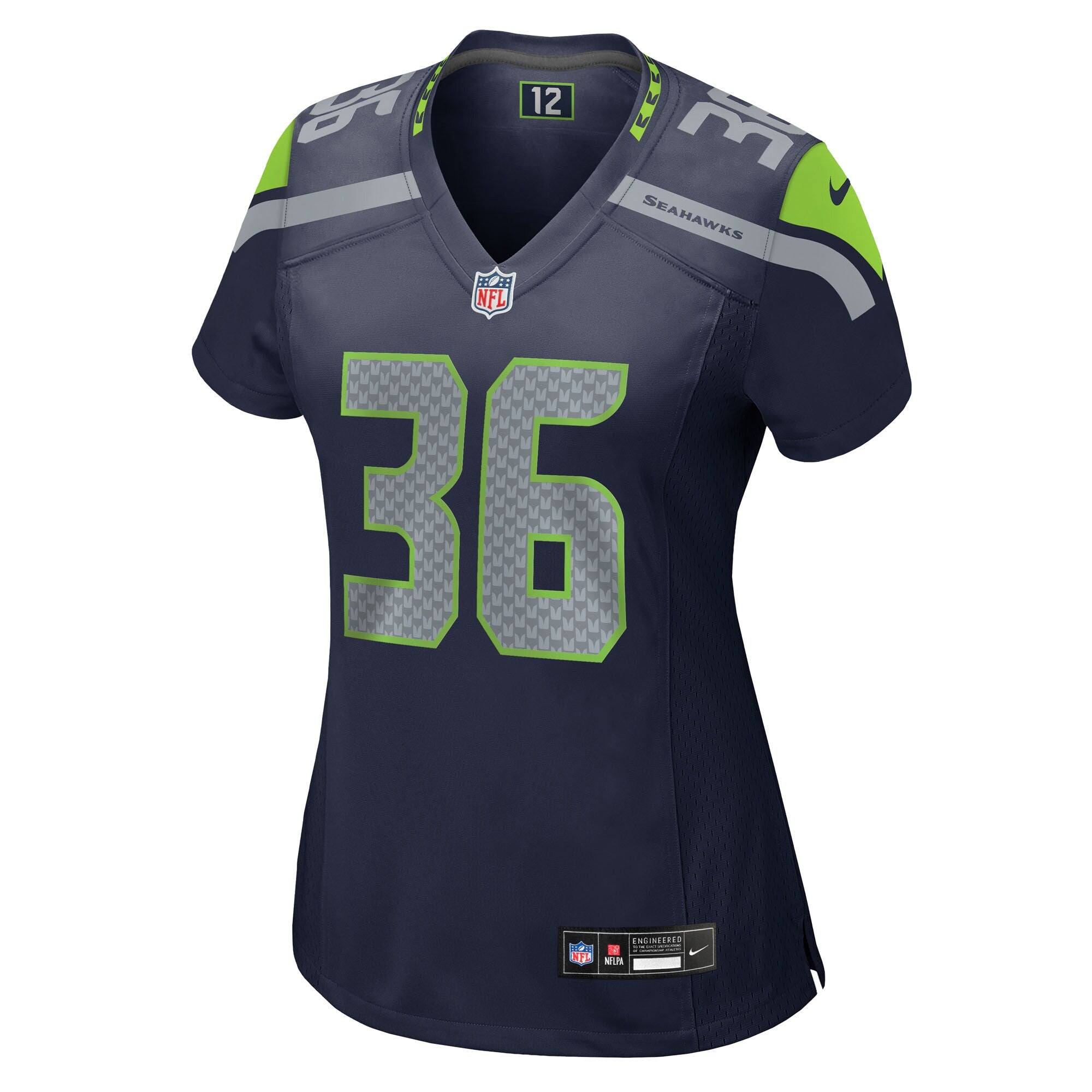 George Holani Seattle Seahawks Nike Women's Team Game Jersey -  College Navy