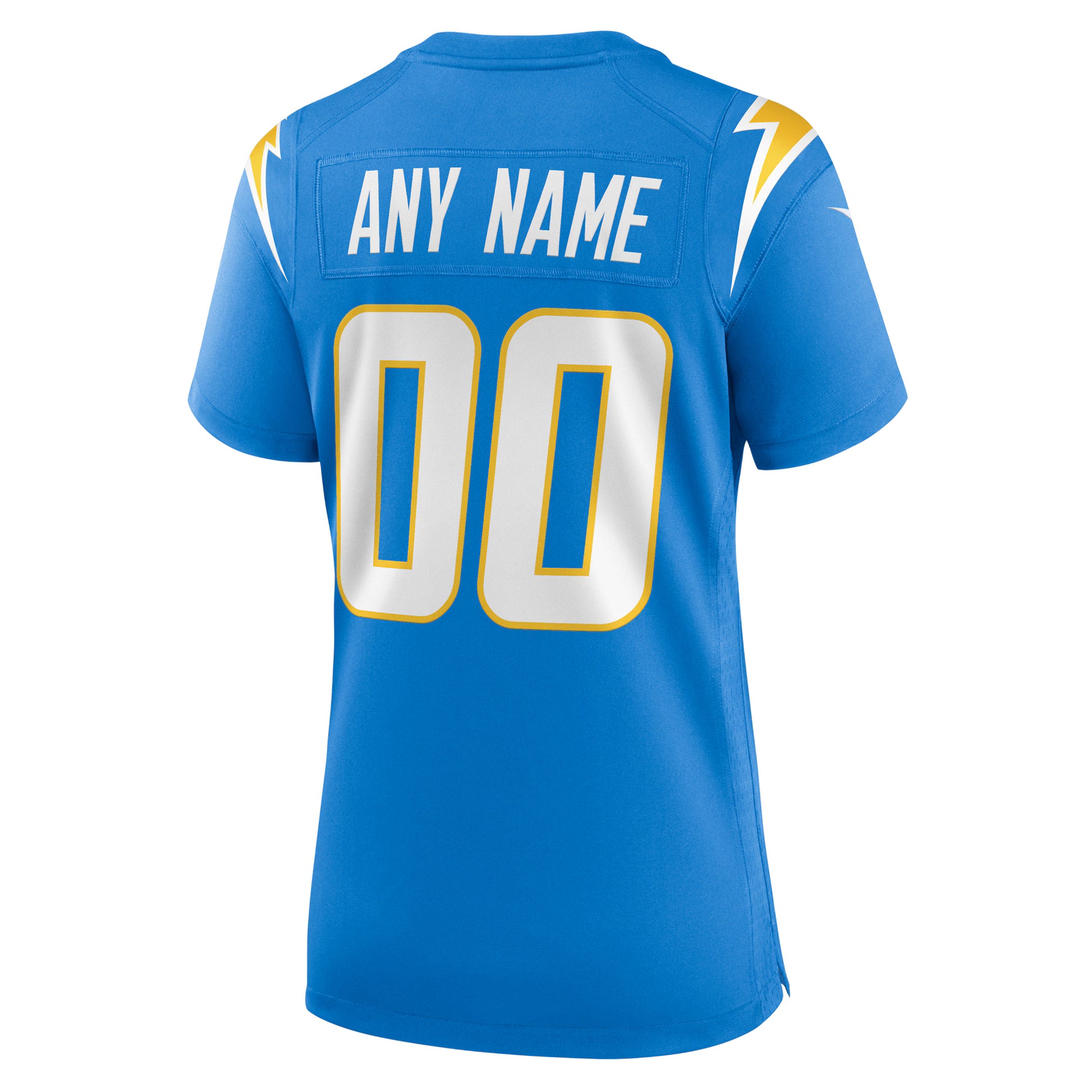 Los Angeles Chargers Nike Women's Custom Game Jersey - Powder Blue