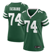 Olu Fashanu New York Jets Nike Women's Game Jersey - Legacy Green