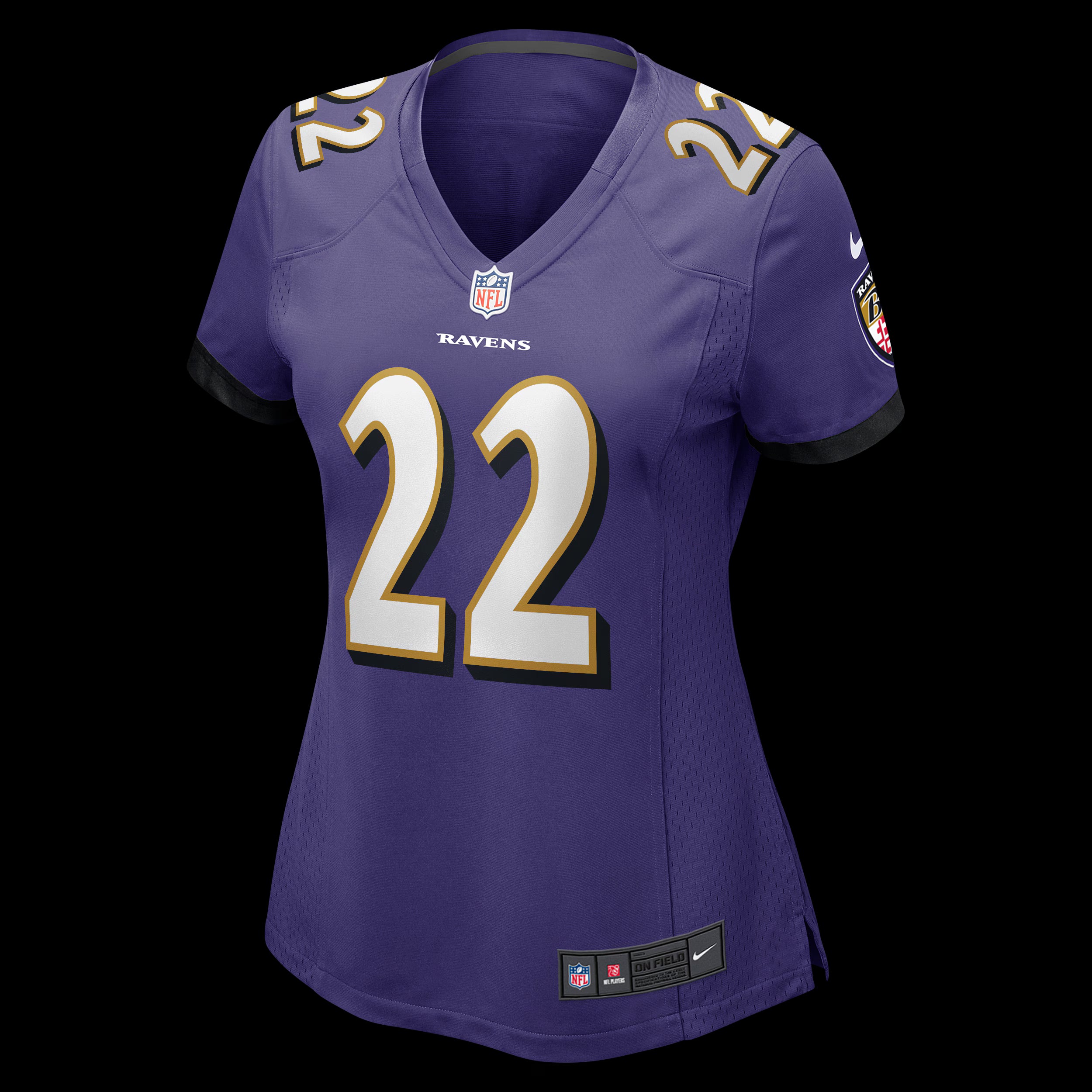 Derrick Henry Baltimore Ravens Nike Women's Game Player Jersey - Purple