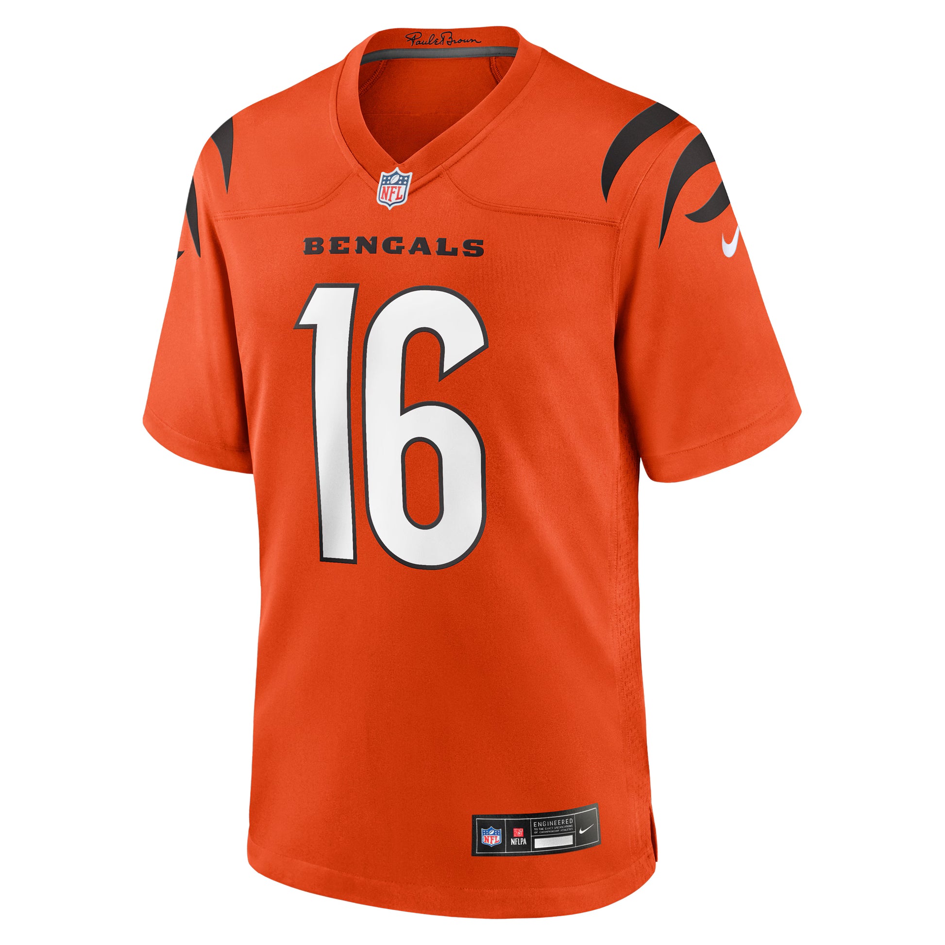Joe Flacco Cincinnati Bengals Nike Alternate Game Jersey -  Orange