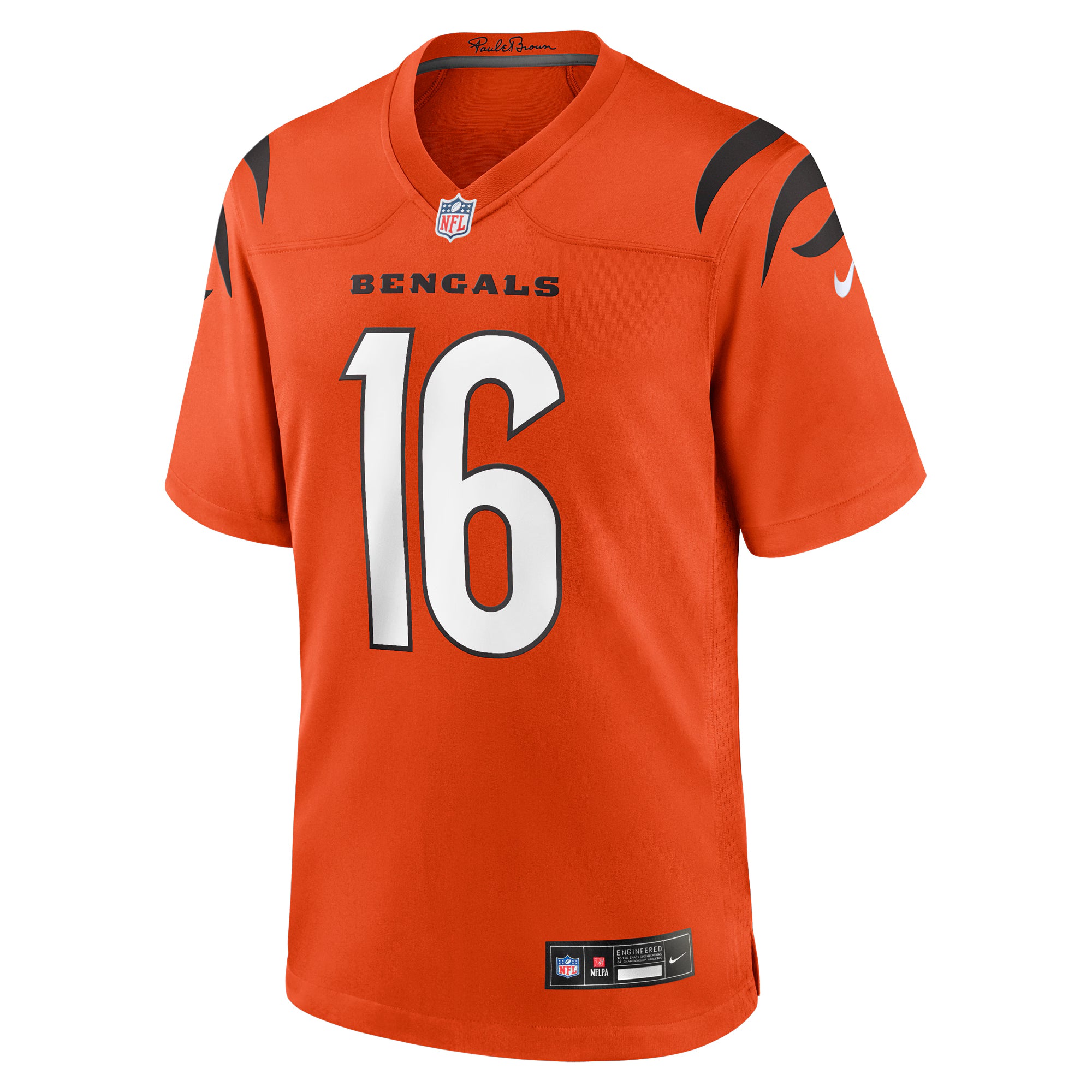 Joe Flacco Cincinnati Bengals Nike Alternate Game Jersey -  Orange