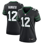 Joe Namath New York Jets Nike Women's Retired Player Alternate Game Jersey - Legacy Black