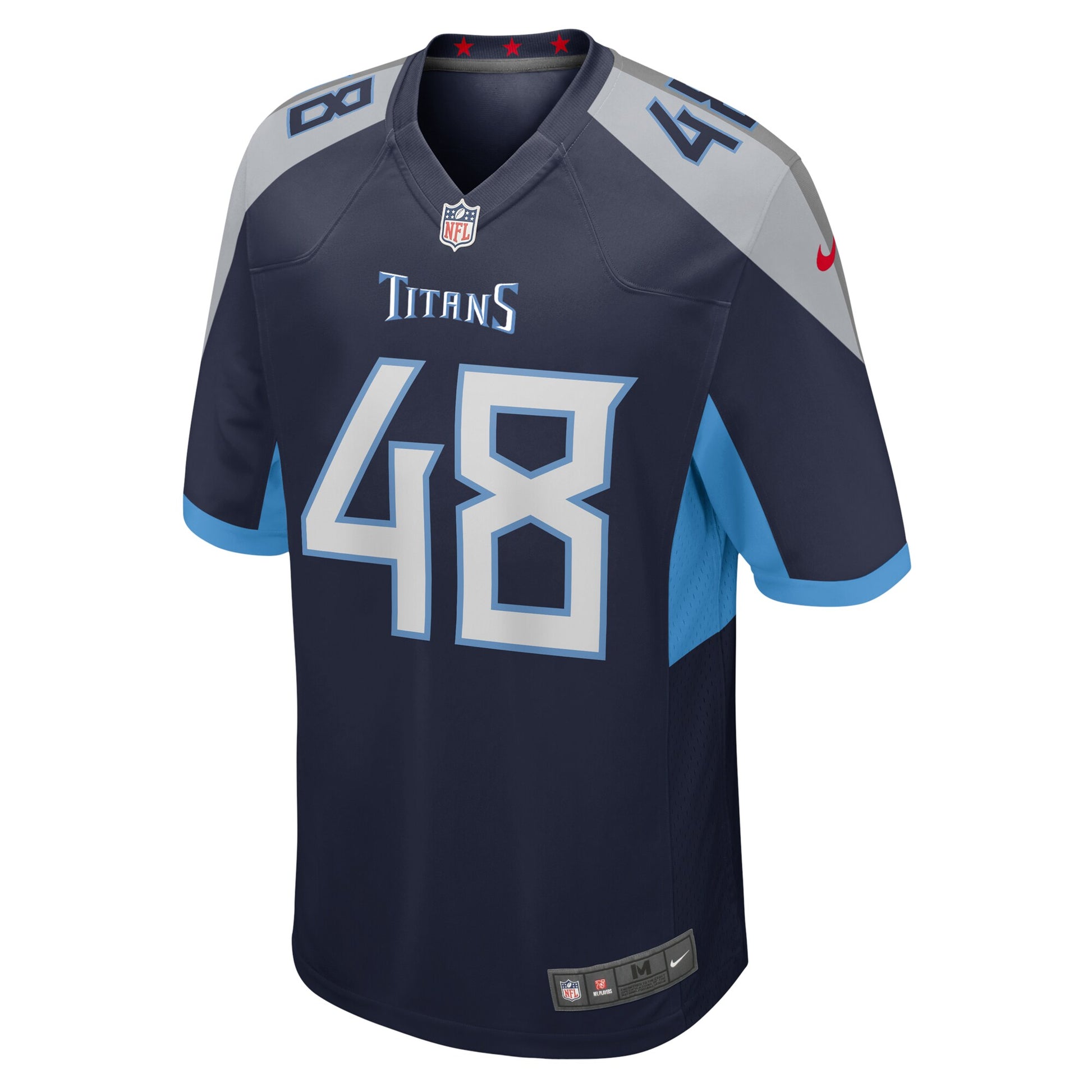 Beau Brinkley Tennessee Titans Nike Game Jersey - Navy