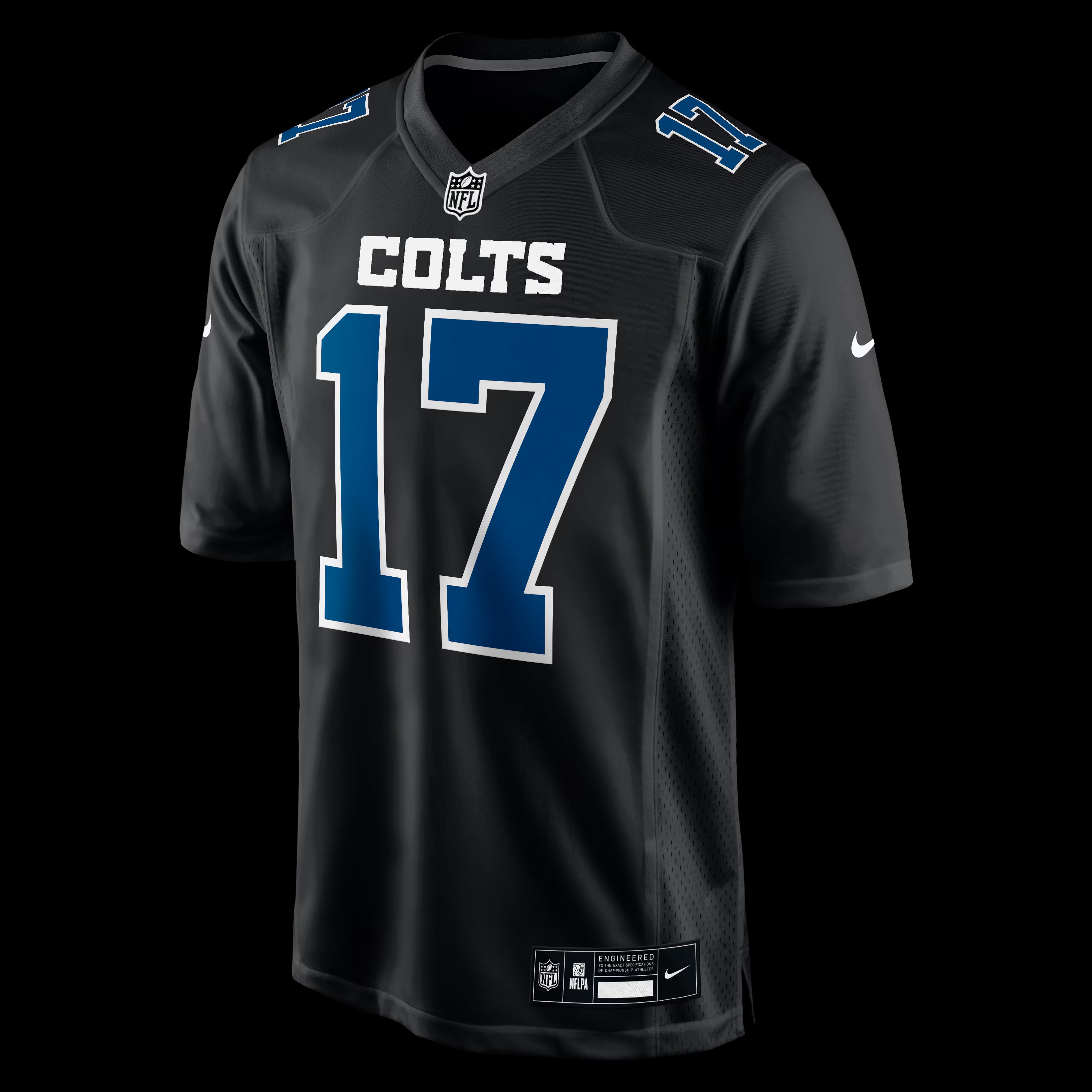 Daniel Jones Indianapolis Colts Nike Fashion Game Jersey - Carbon Black