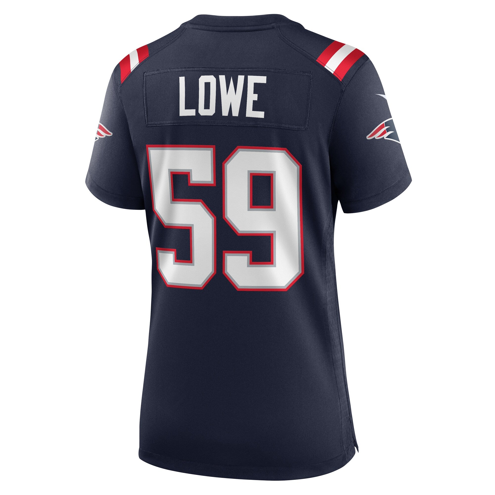 Vederian Lowe New England Patriots Nike Women's Game Jersey - Navy