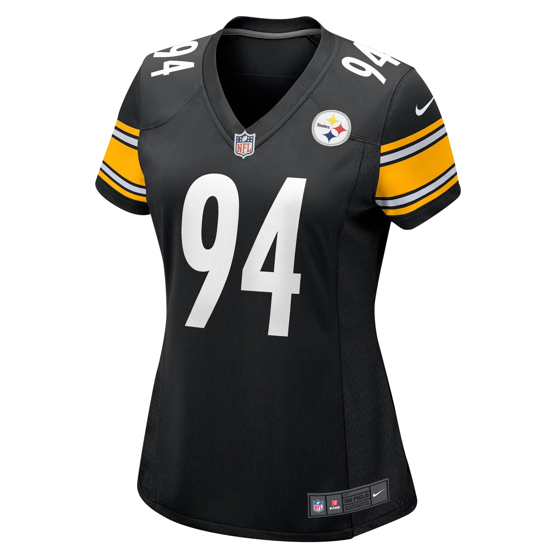 Dean Lowry Pittsburgh Steelers Nike Women's Team Game Jersey -  Black