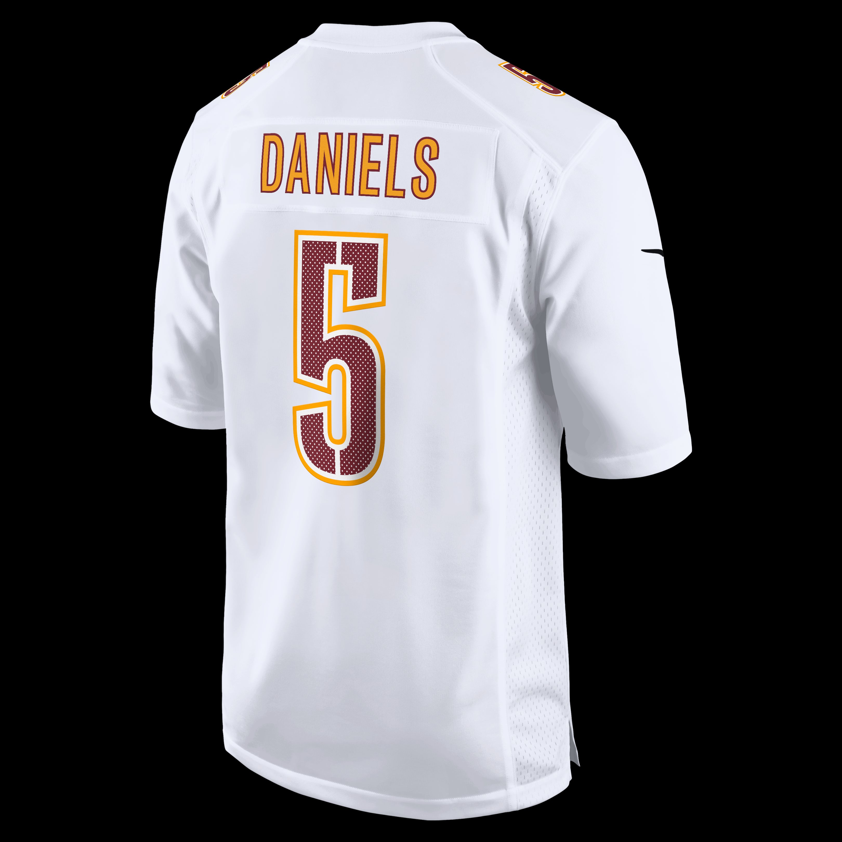Jayden Daniels Washington Commanders Nike Fashion Jersey - Tundra White
