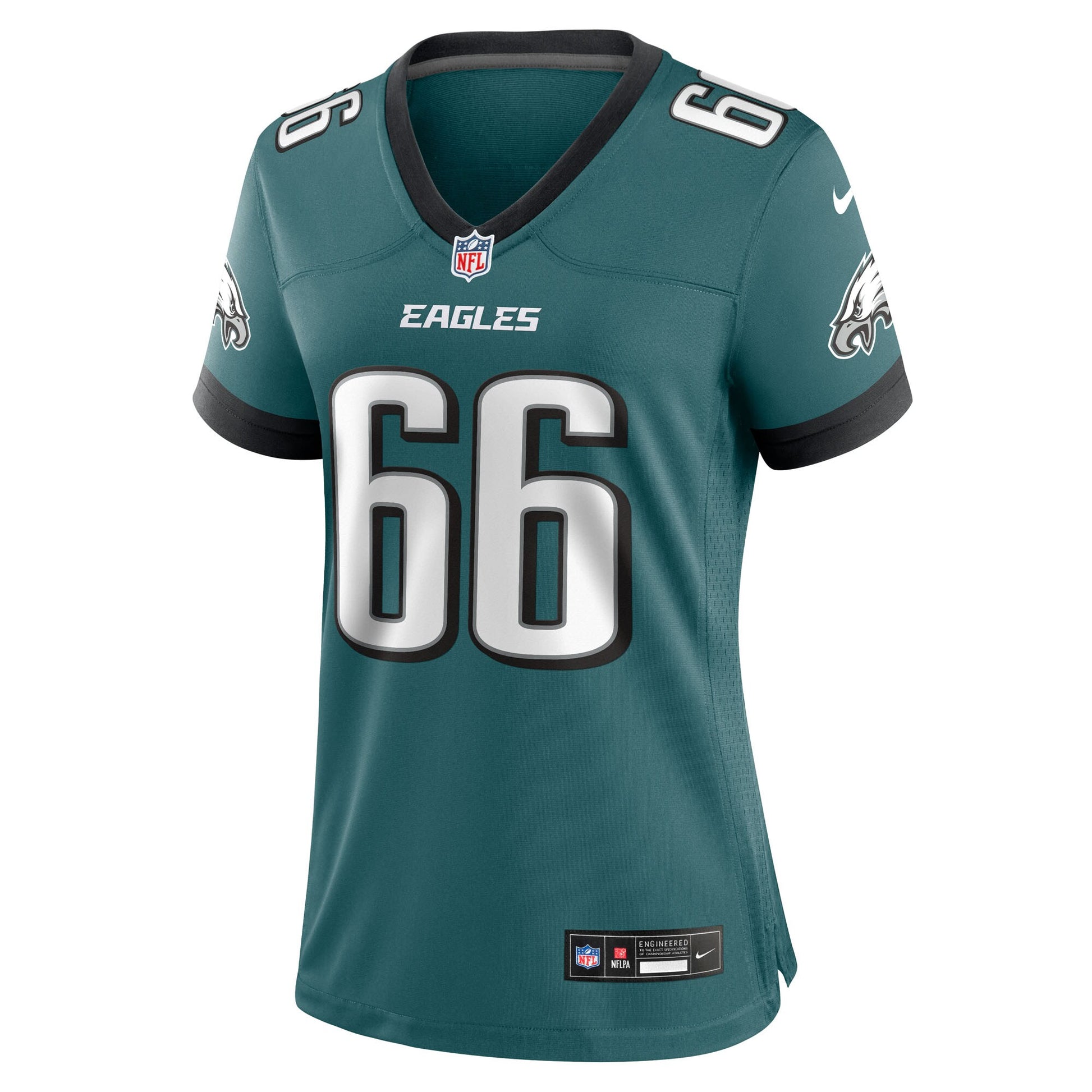 Drew Kendall Philadelphia Eagles Nike Women's Team Game Jersey - Midnight Green