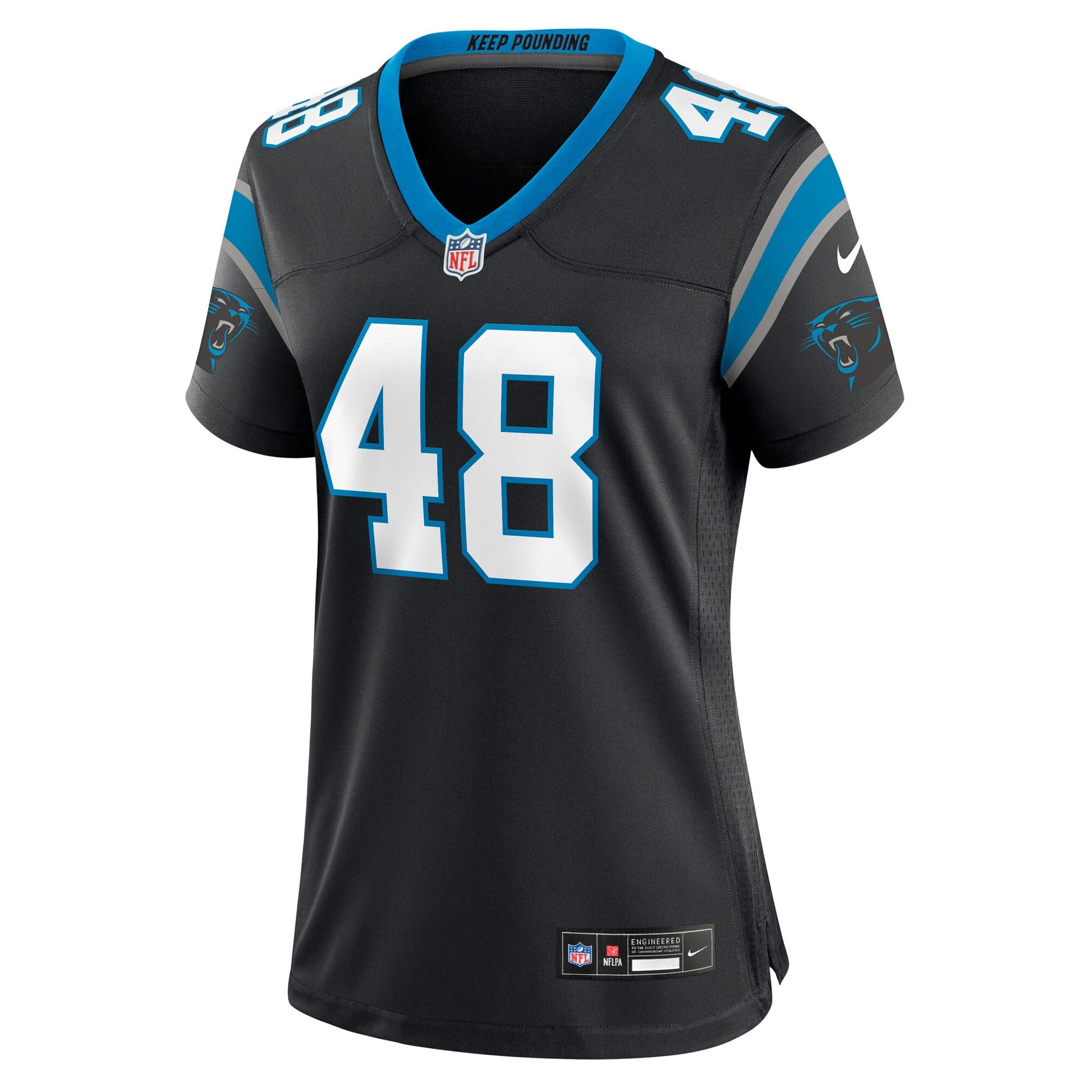 Thomas Incoom Carolina Panthers Nike Women's Team Game Jersey -  Black