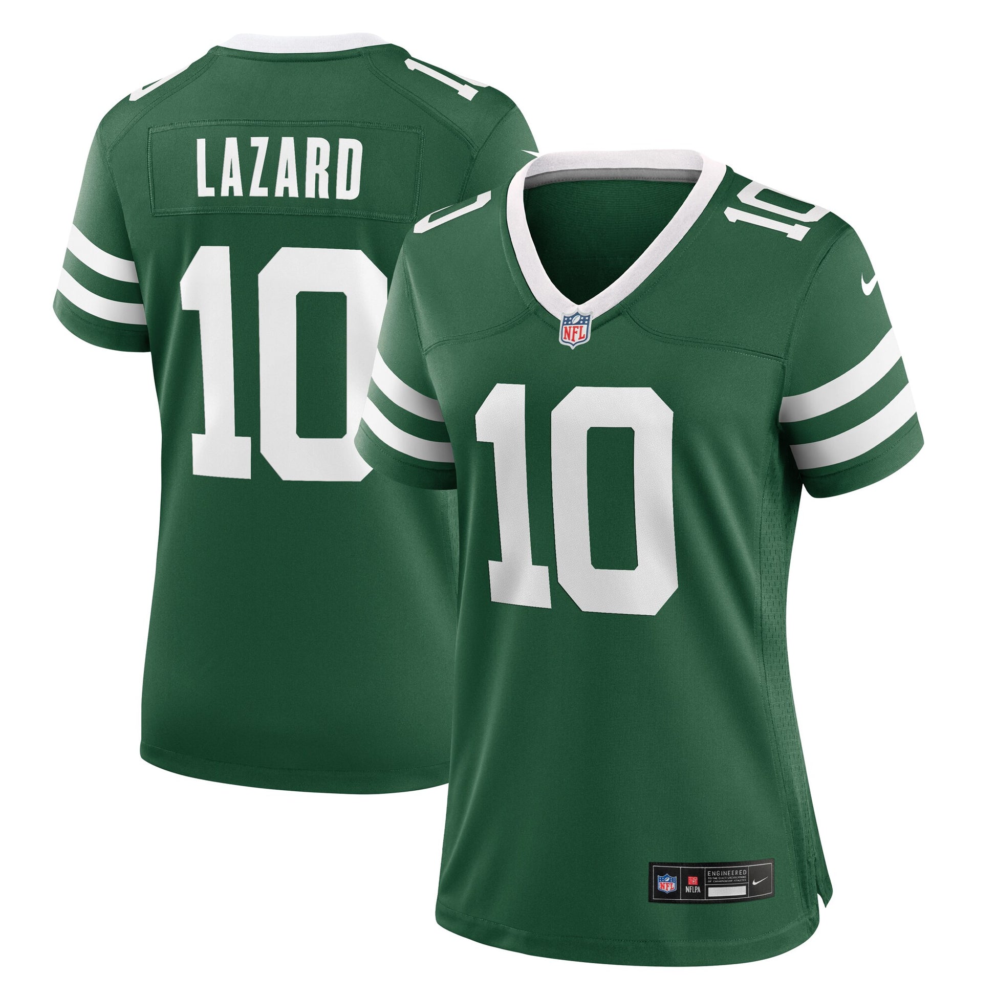 Allen Lazard New York Jets Nike Women's Game Jersey - Legacy Green