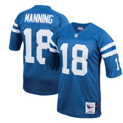 Peyton Manning Indianapolis Colts 1998 Mitchell &amp; Ness Authentic Throwback Retired Player Jersey - Royal