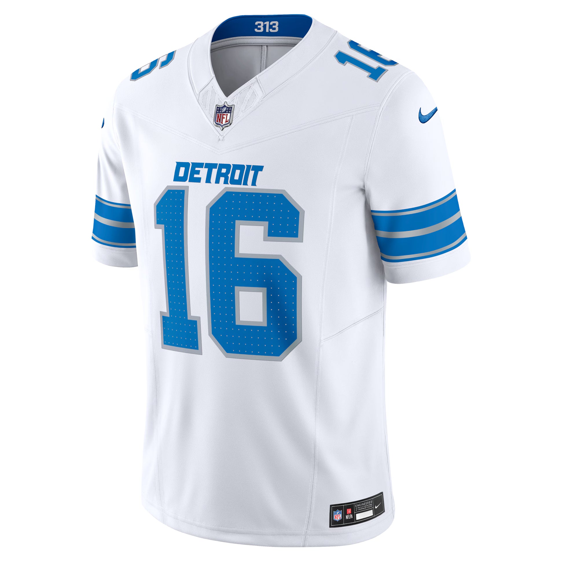 Jared Goff Detroit Lions Nike Vapor F.U.S.E. Limited Jersey - White