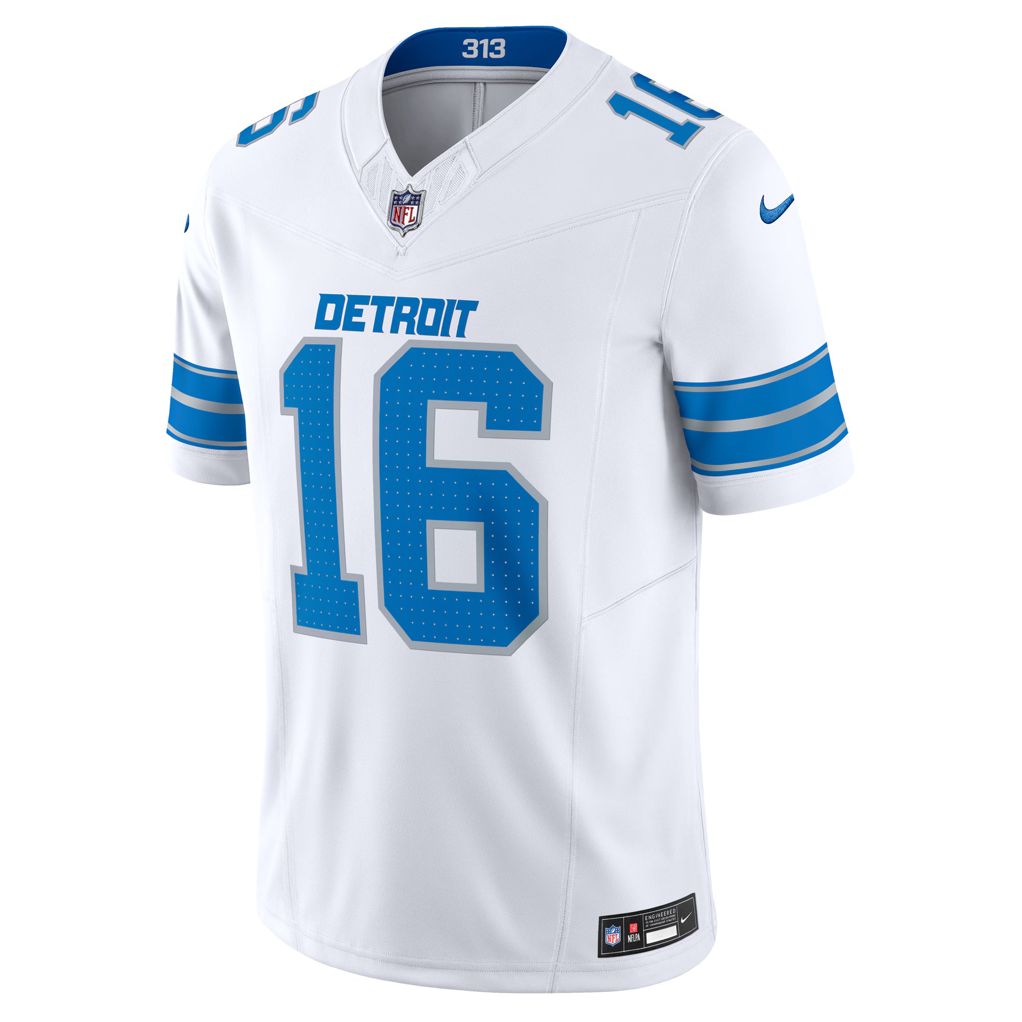 Jared Goff Detroit Lions Nike Vapor F.U.S.E. Limited Jersey - White