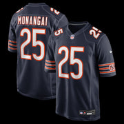 Kyle Monangai Chicago Bears Nike Team Game Jersey -  Navy