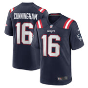 Malik Cunningham New England Patriots Nike Team Game Jersey -  Navy