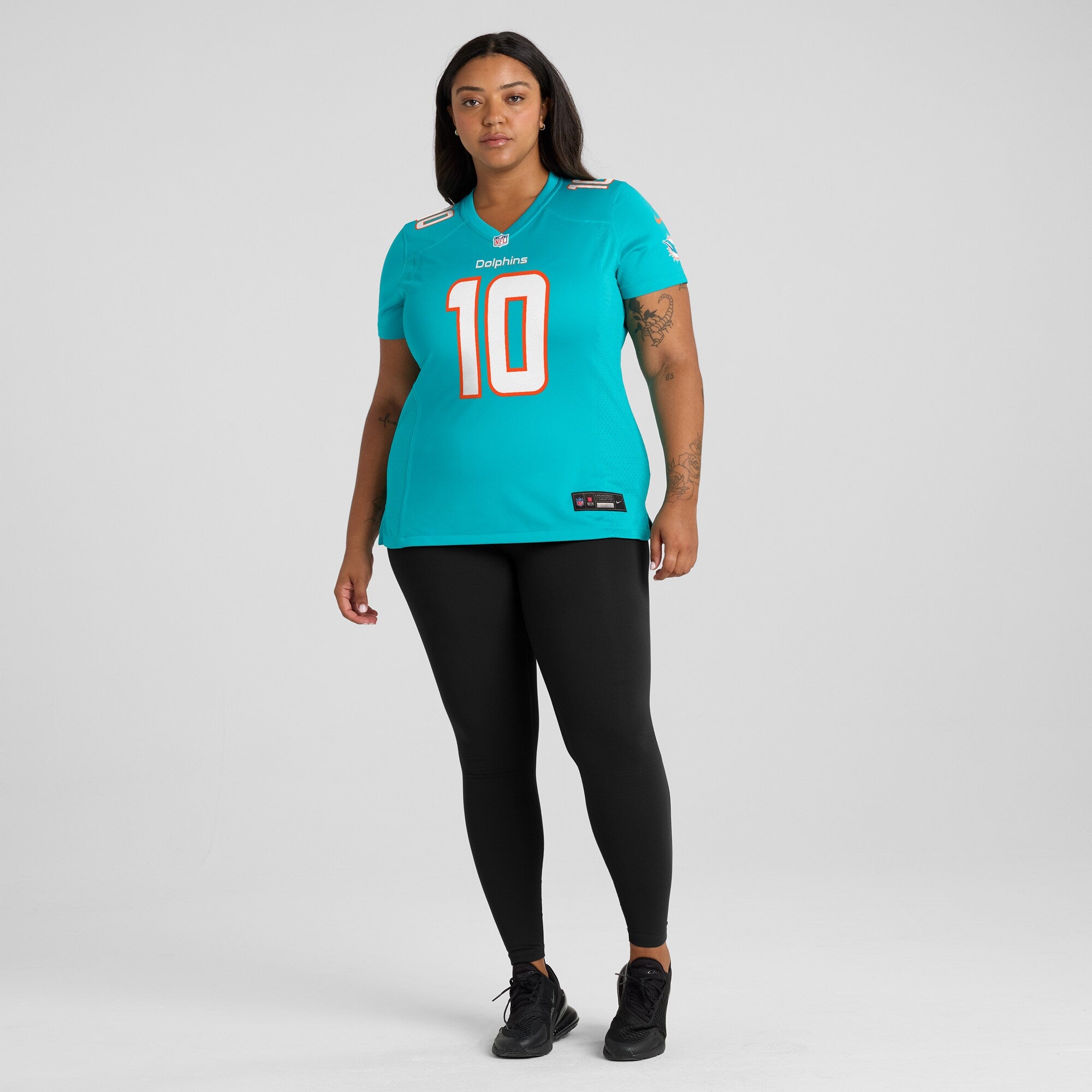 Tyreek Hill Miami Dolphins Nike Women's Player Jersey - Aqua