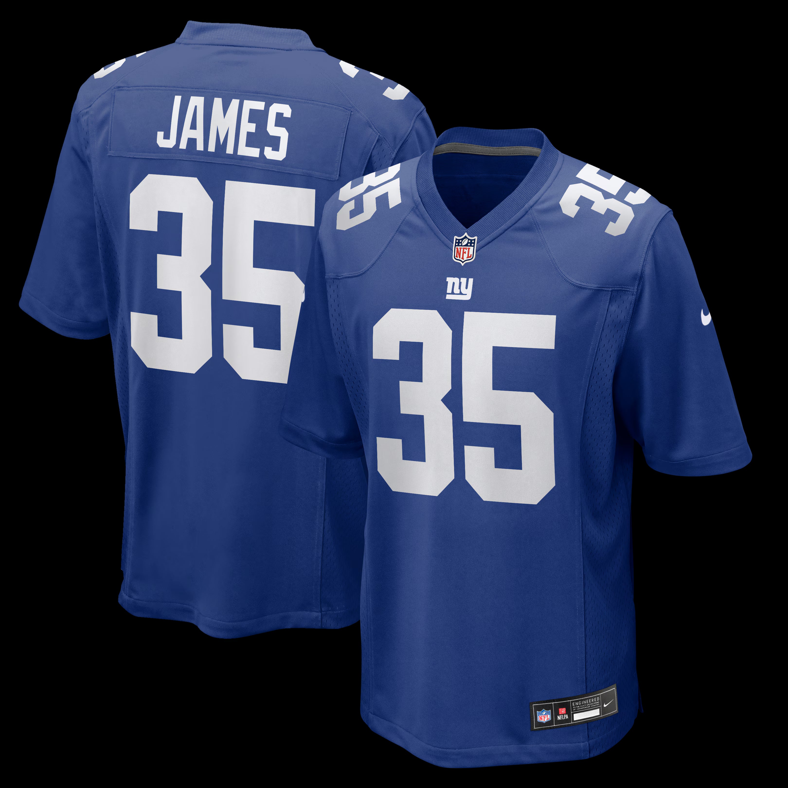 LaMareon James New York Giants Nike Team Game Jersey -  Royal