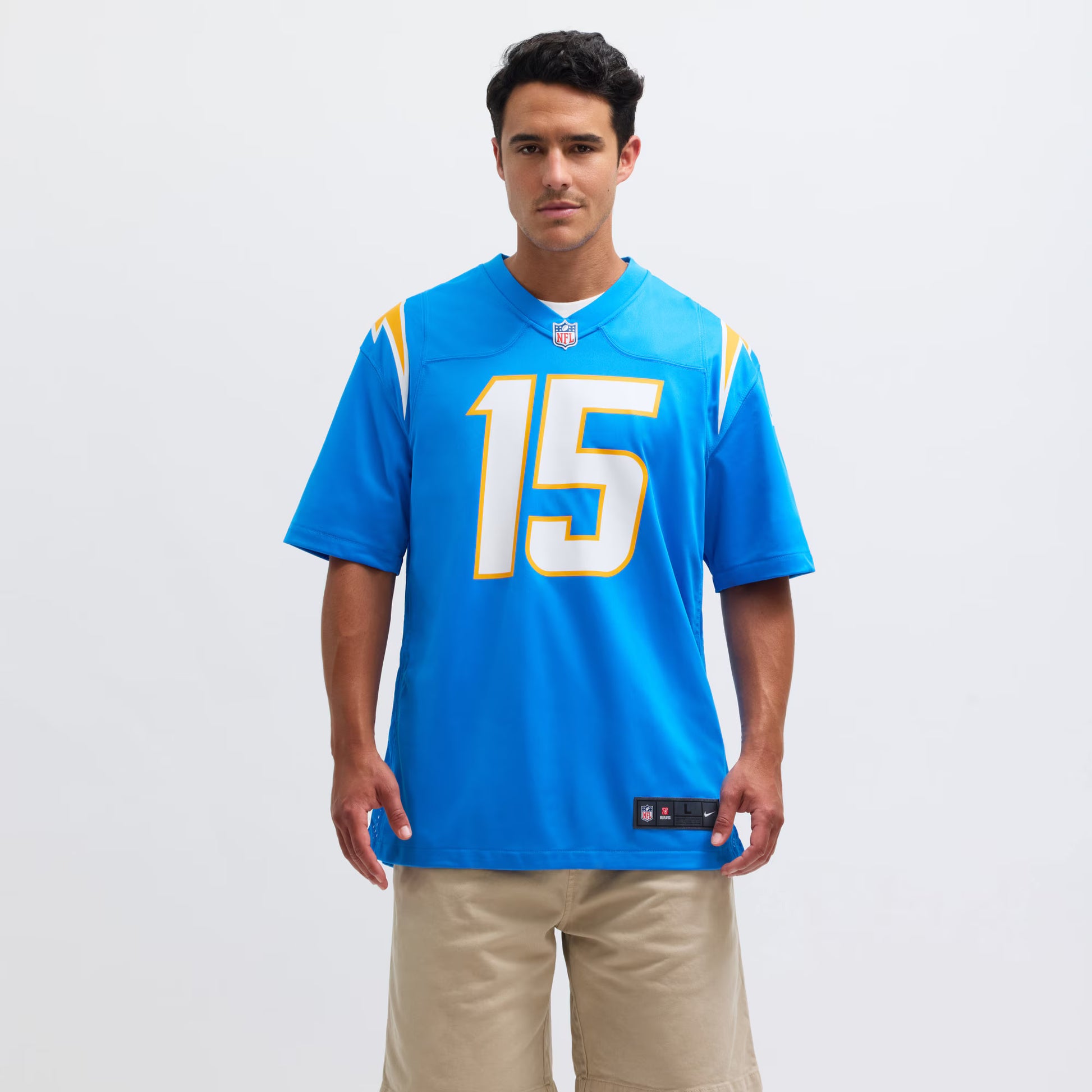 Ladd McConkey Los Angeles Chargers Nike  Player Game Jersey - Powder Blue