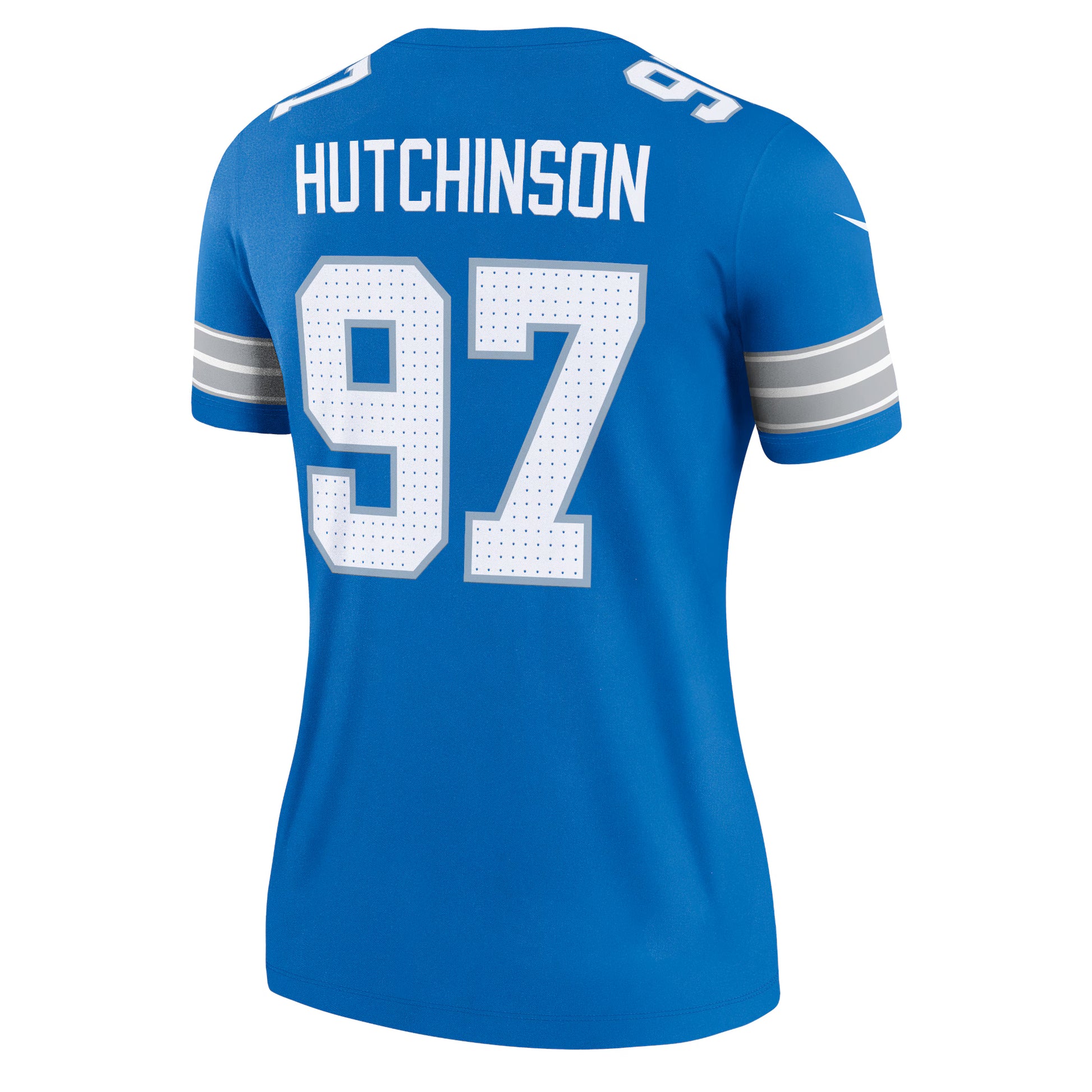 Aidan Hutchinson Detroit Lions Nike Women's Legend Player Performance Top -  Blue