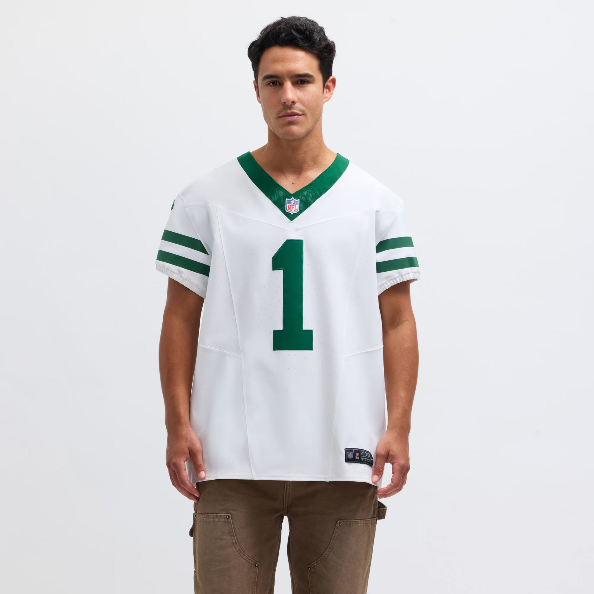 Ahmad Sauce Gardner New York Jets Nike Alternate Vapor F.U.S.E. Elite Jersey - White