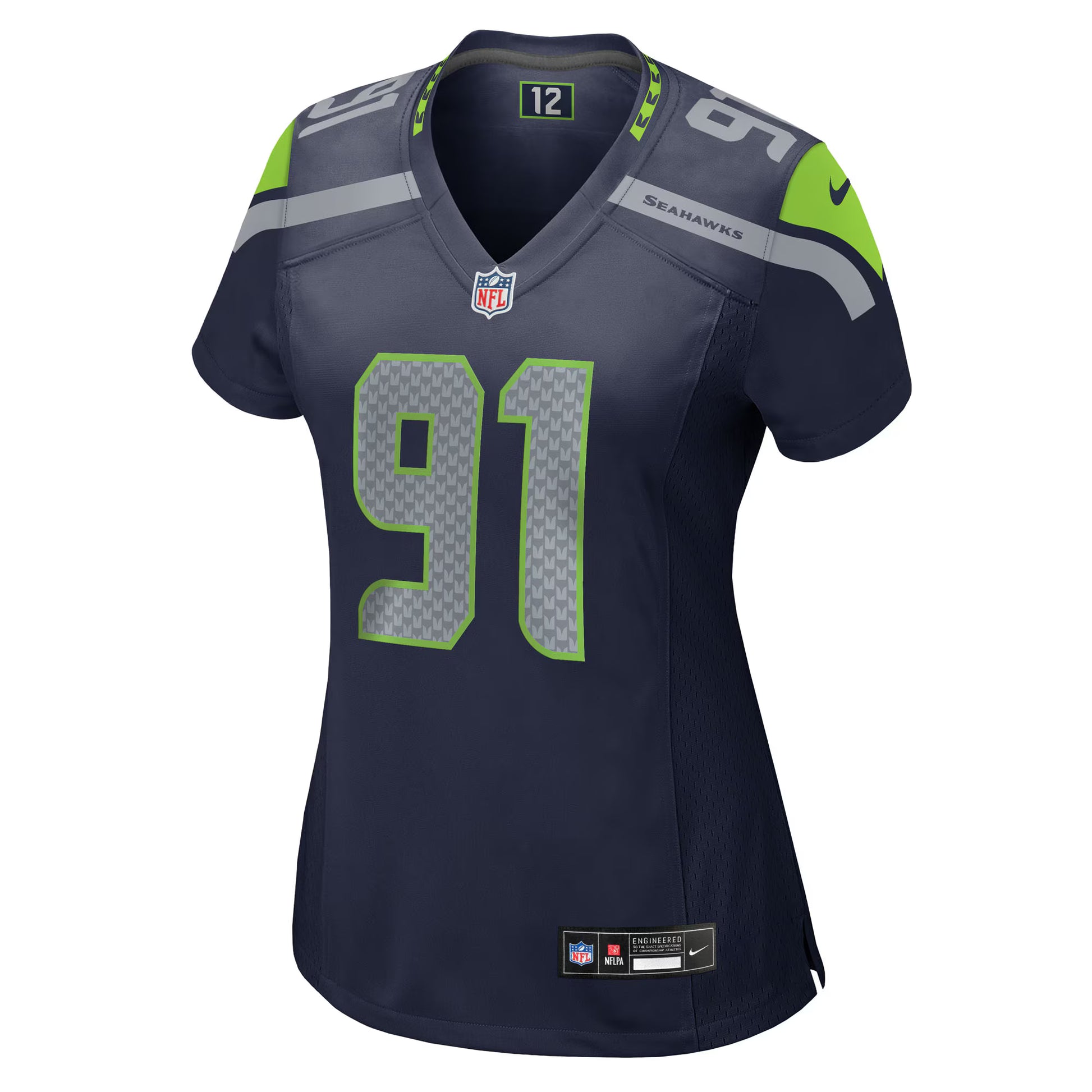 Byron Murphy II Seattle Seahawks Nike Women's Team Game Jersey -  College Navy
