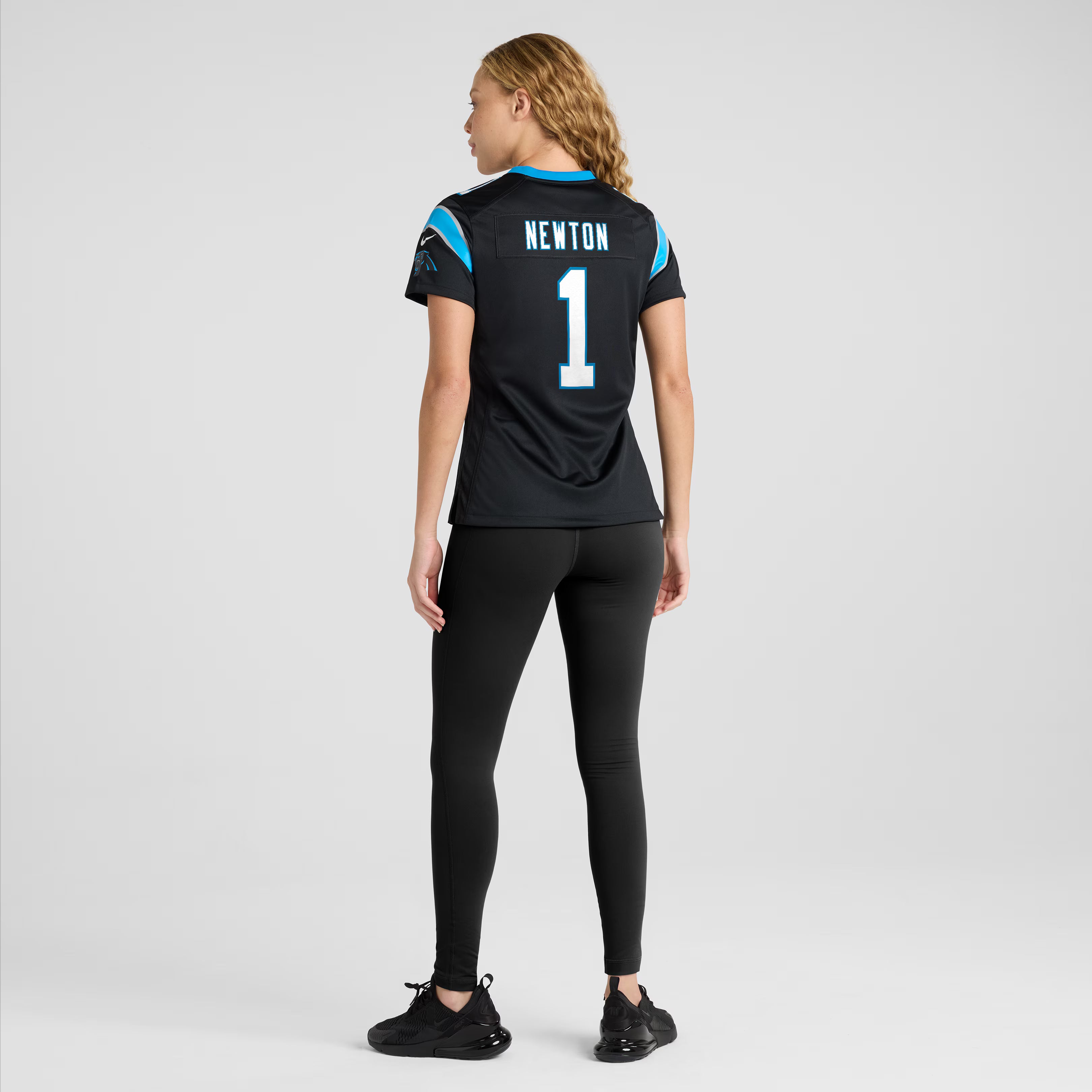 Cam Newton Carolina Panthers Nike Women's Team Retired Game Jersey -  Black