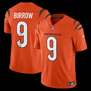 Joe Burrow Cincinnati Bengals Nike Vapor F.U.S.E. Limited Jersey - Orange