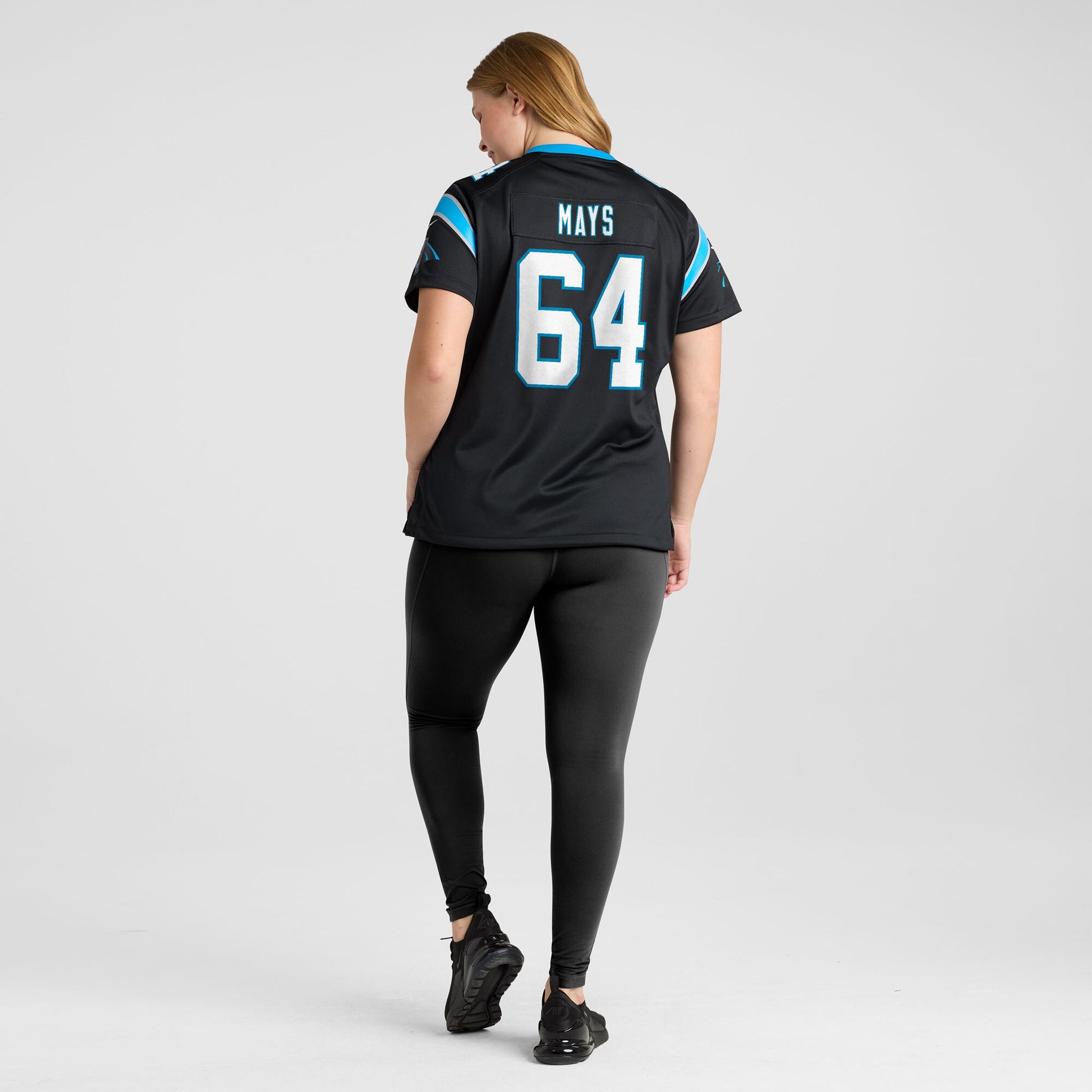 Cade Mays Carolina Panthers Nike Women's Team Game Jersey -  Black