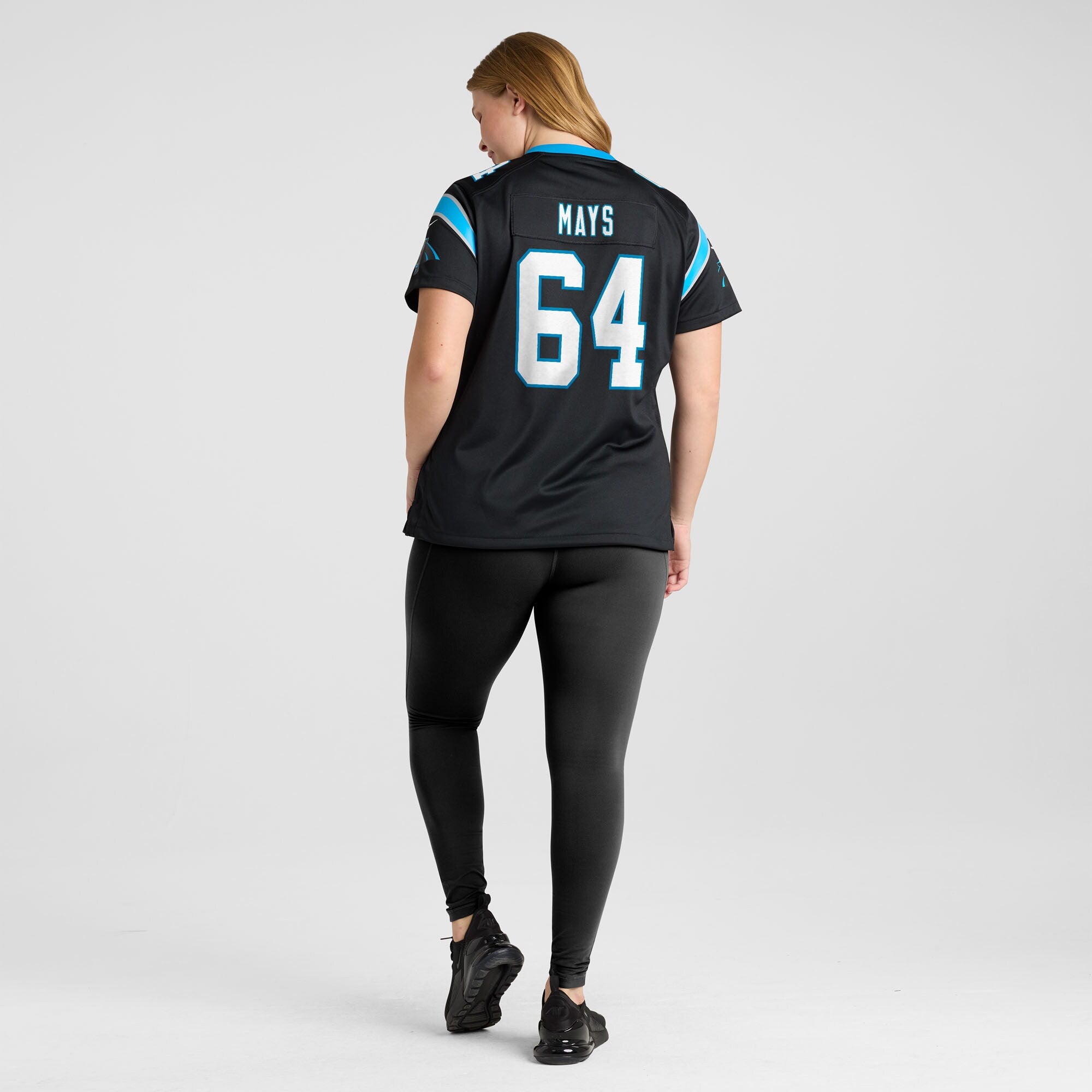 Cade Mays Carolina Panthers Nike Women's Team Game Jersey -  Black