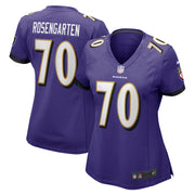 Roger Rosengarten Baltimore Ravens Nike Women's  Game Jersey -  Purple