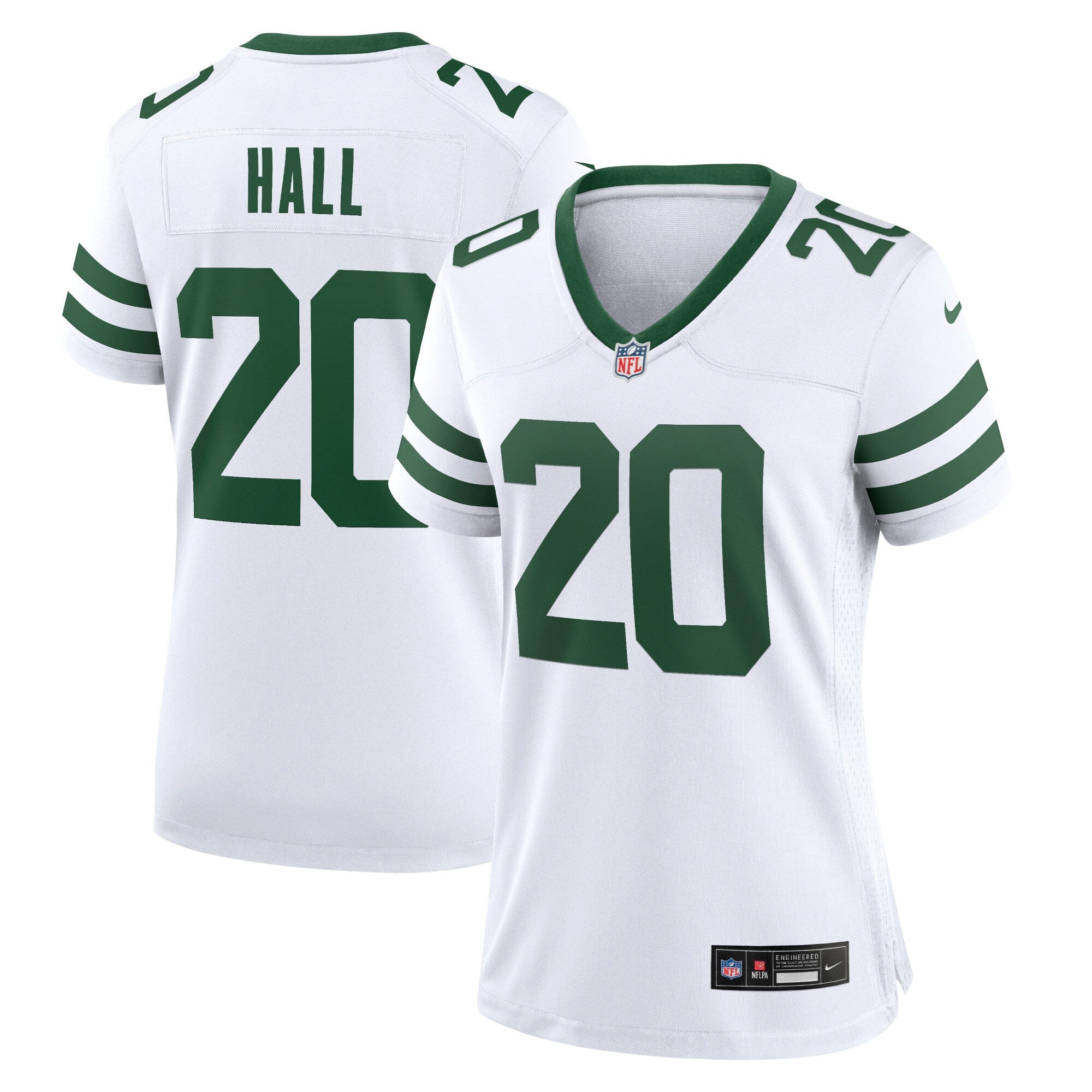 Breece Hall New York Jets Nike Women's Game Jersey - Legacy White