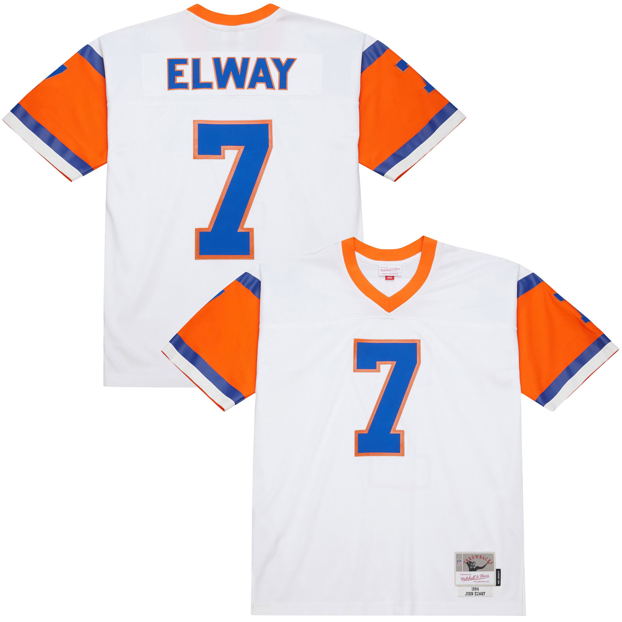 John Elway Denver Broncos Mitchell &amp; Ness 1994 Legacy Replica Jersey - White
