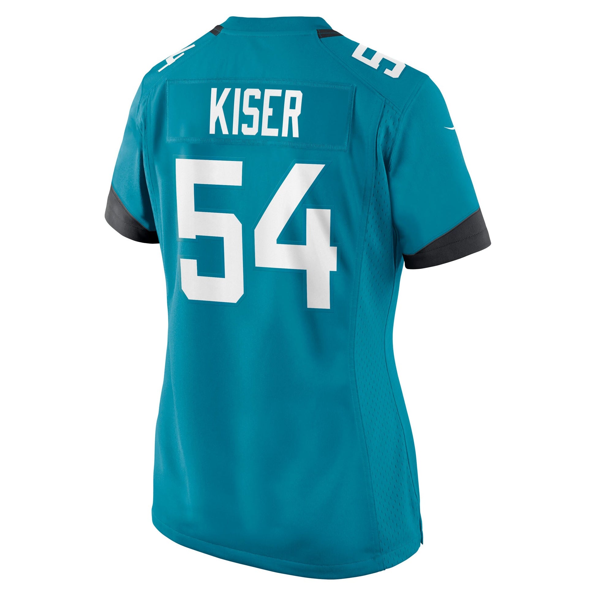 Jack Kiser Jacksonville Jaguars Nike Women's Team Game Jersey -  Teal