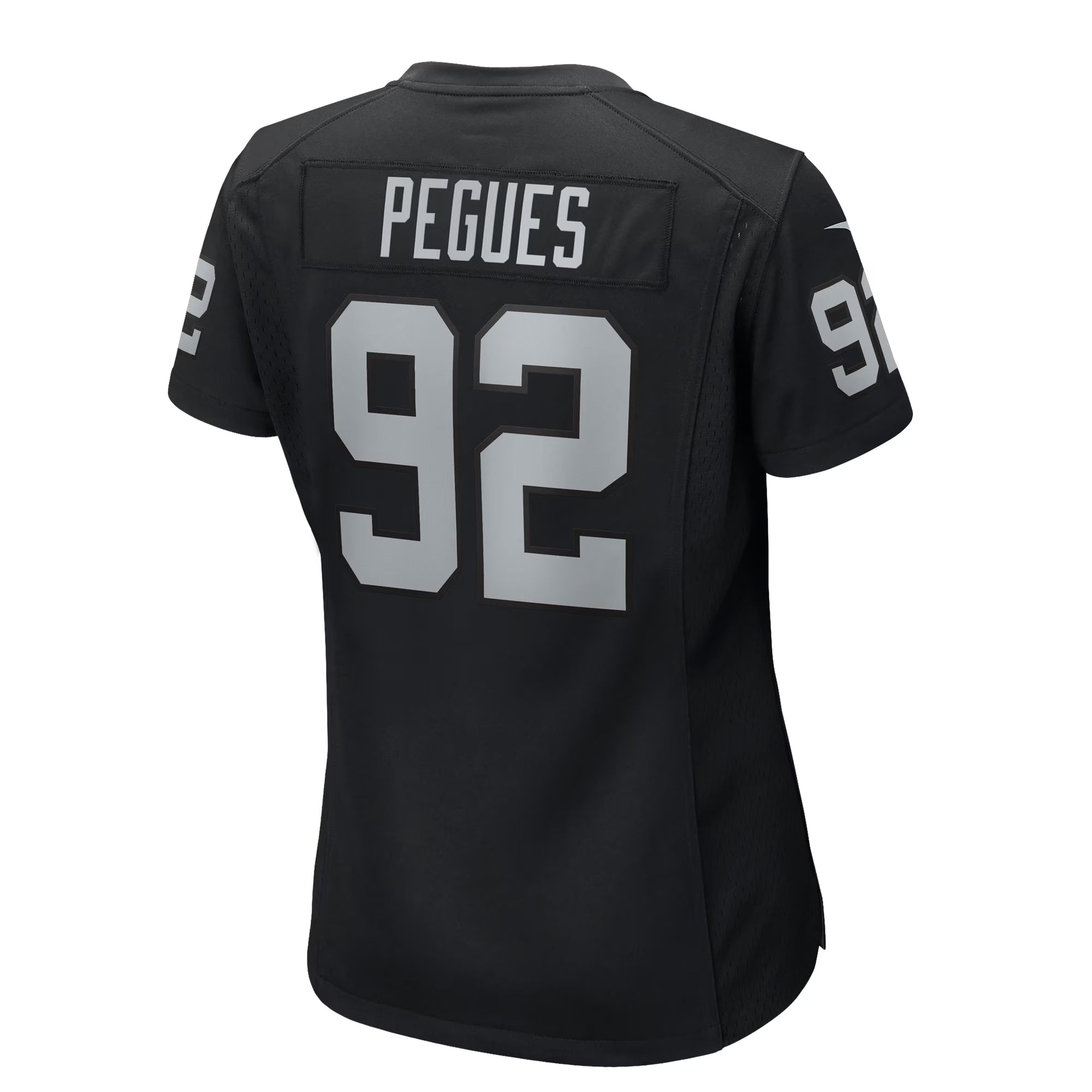 JJ Pegues Las Vegas Raiders Nike Women's Team Game Jersey -  Black