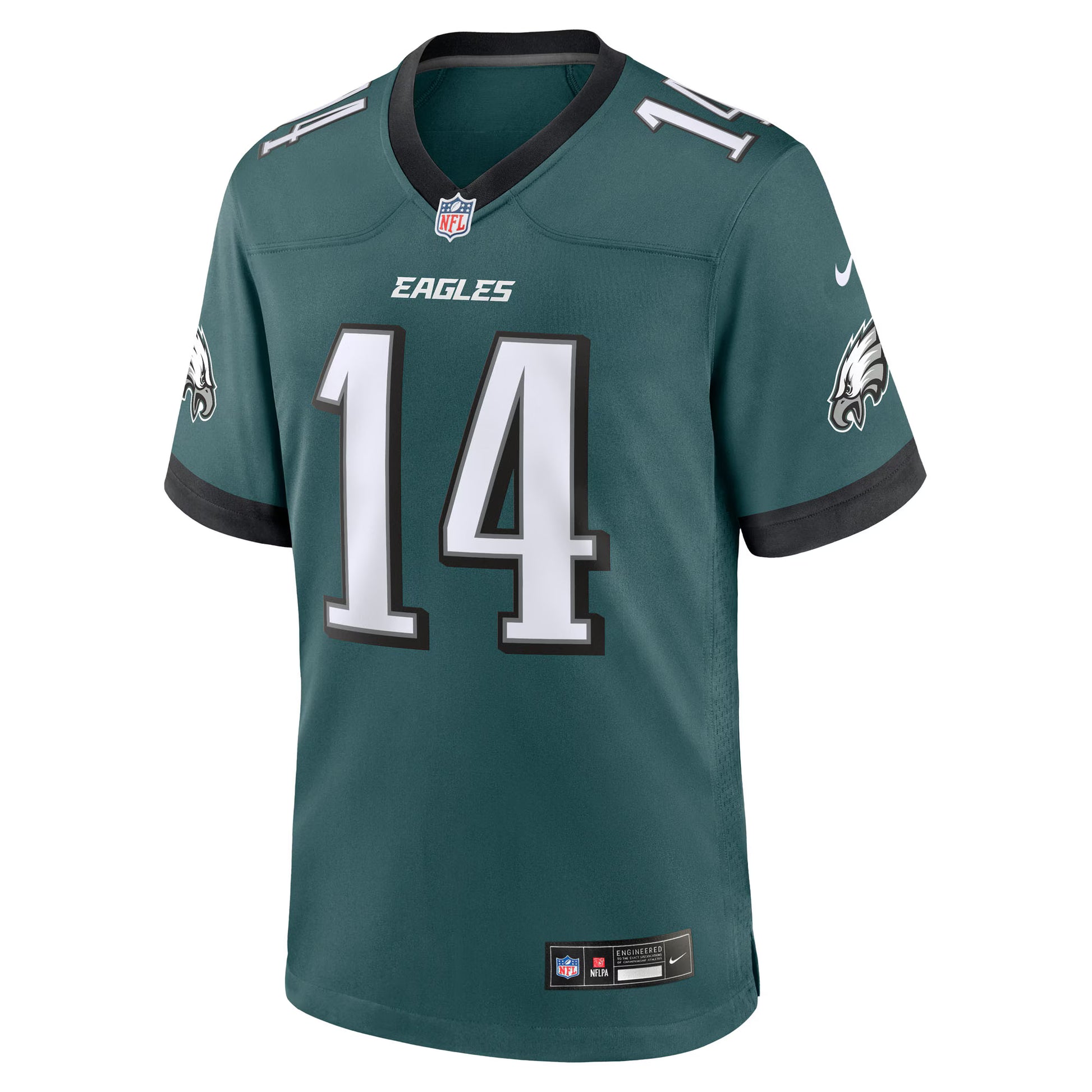 Sam Howell Philadelphia Eagles Nike Team Game Jersey - Midnight Green