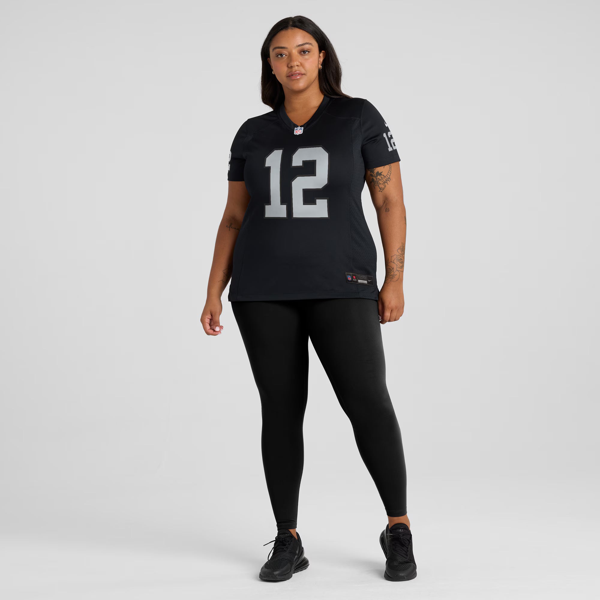 Ken Stabler Las Vegas Raiders Nike Women's Game Retired Player Jersey - Black